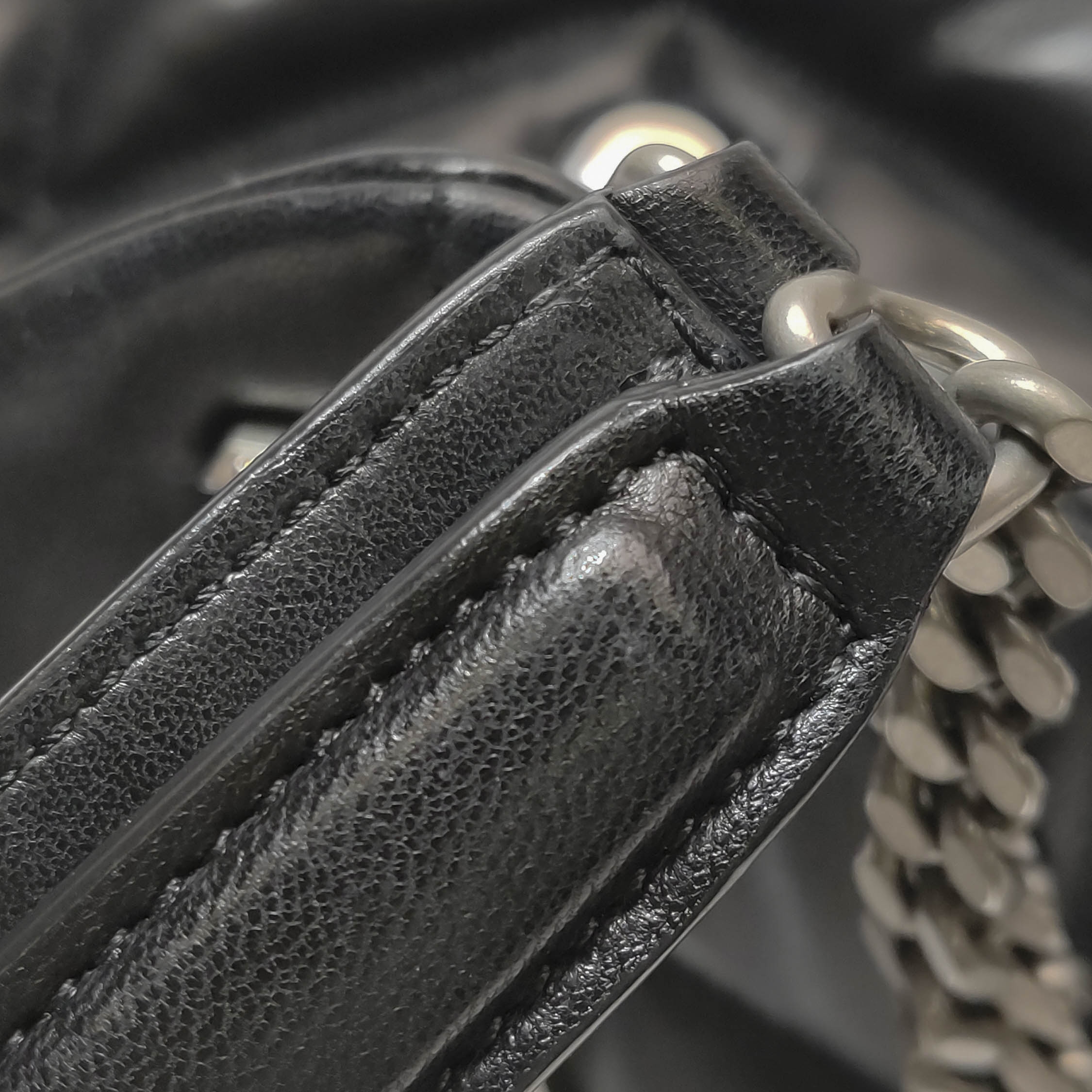 Saint Laurent(YSL) Loulou Puffer Shoulder Bag Quilted Leather Small — photo 10 of 20