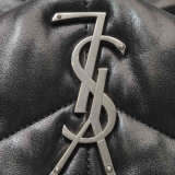 Saint Laurent(YSL) Loulou Puffer Shoulder Bag Quilted Leather Small — thumbnail 11