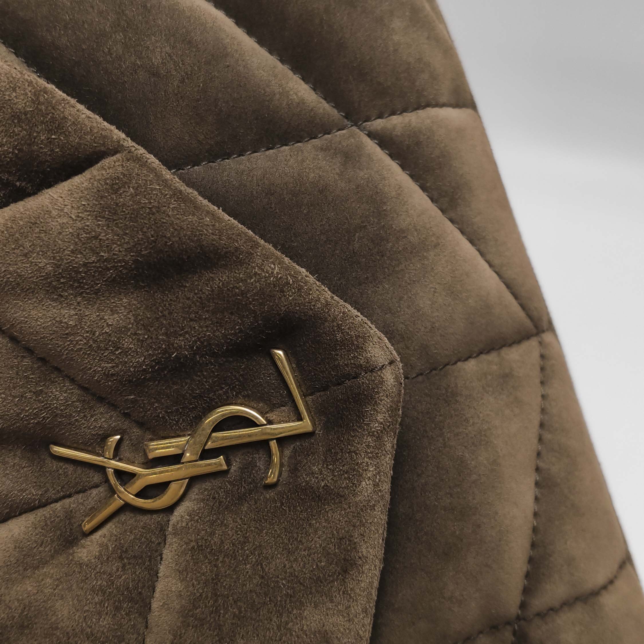 Saint Laurent(YSL) Loulou Puffer Shoulder Bag Quilted Leather Mini — photo 9 of 12
