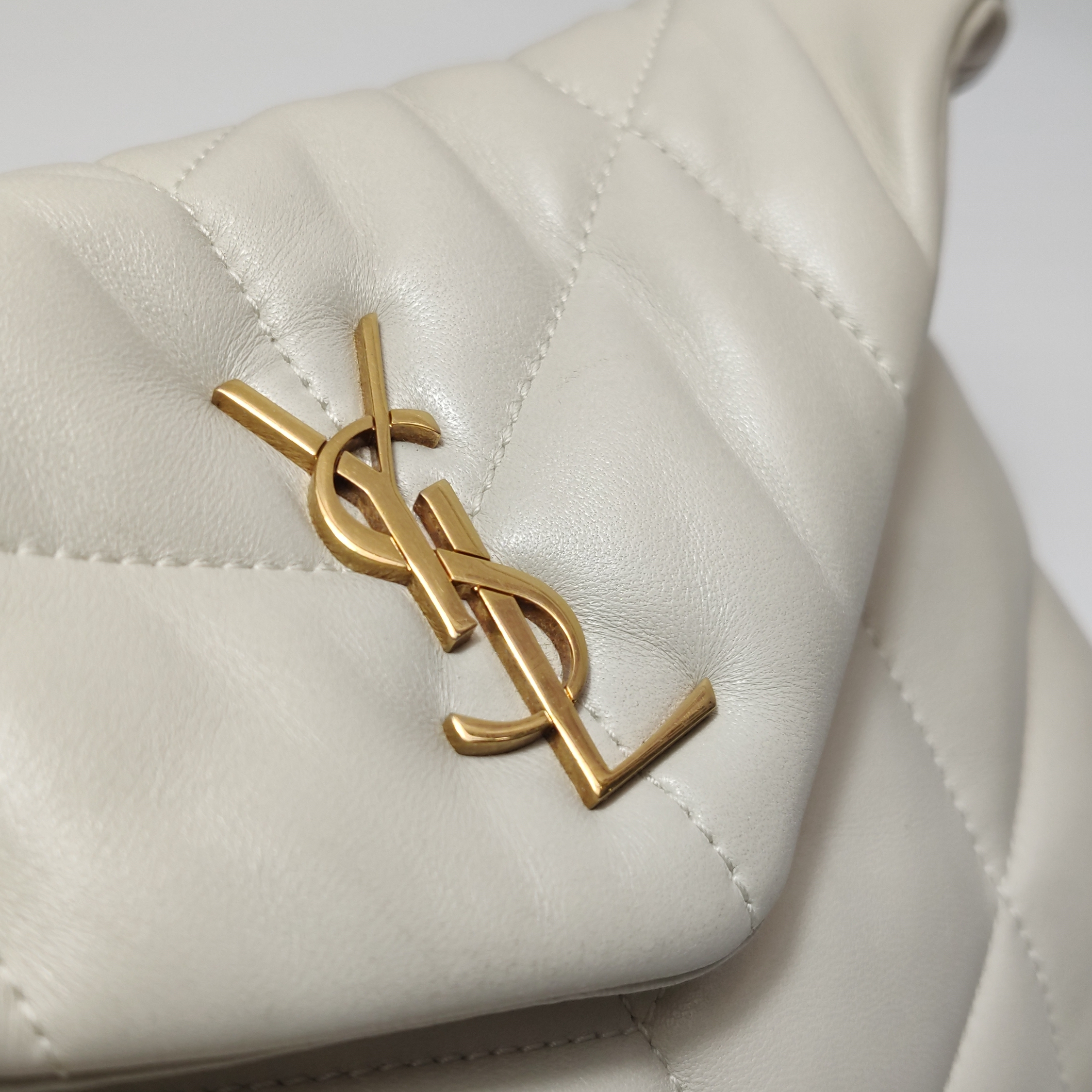 Saint Laurent(YSL) Loulou Puffer Shoulder Bag Quilted Leather Mini — photo 16 of 19