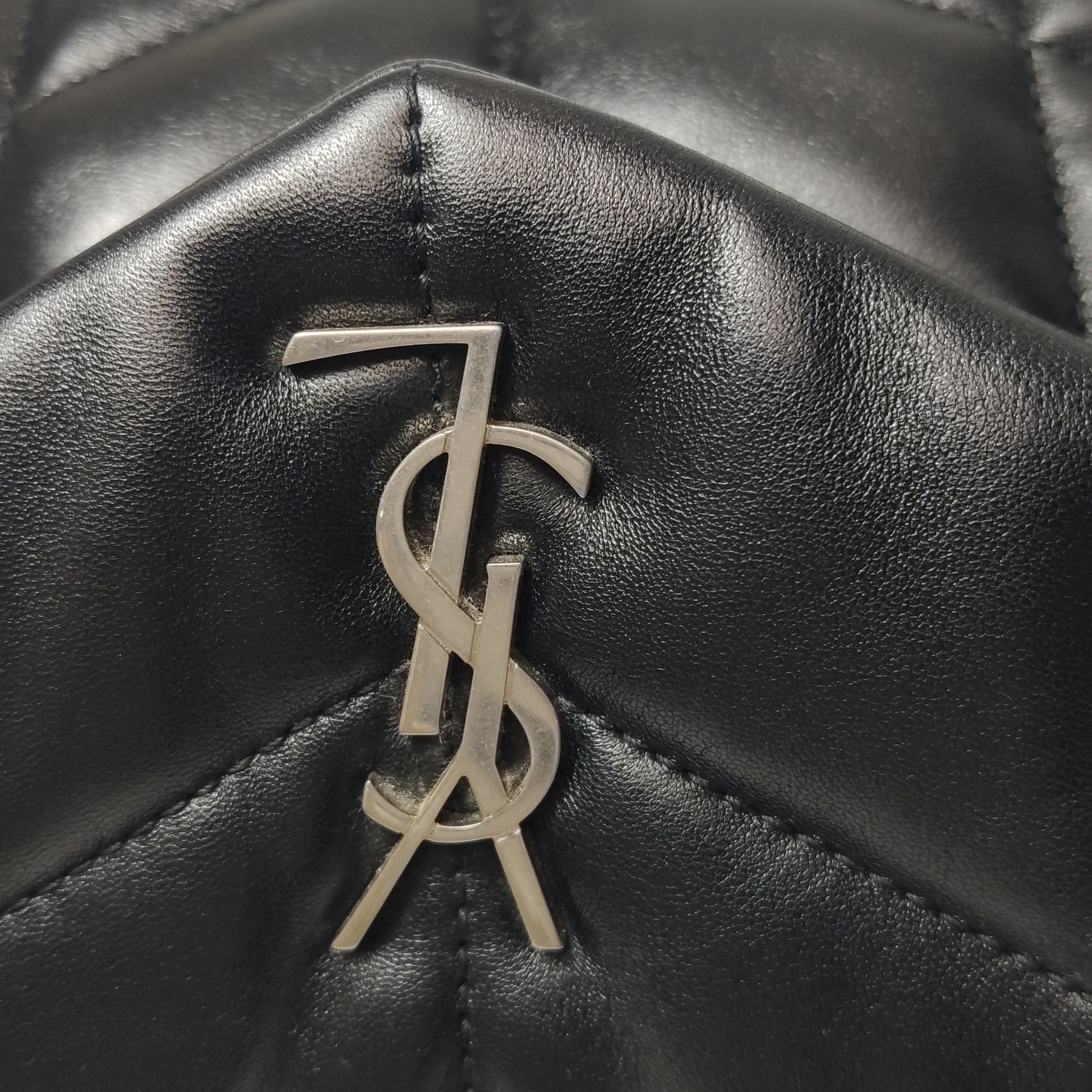 Saint Laurent(YSL) Loulou Puffer Shoulder Bag Quilted Leather Mini — photo 16 of 16
