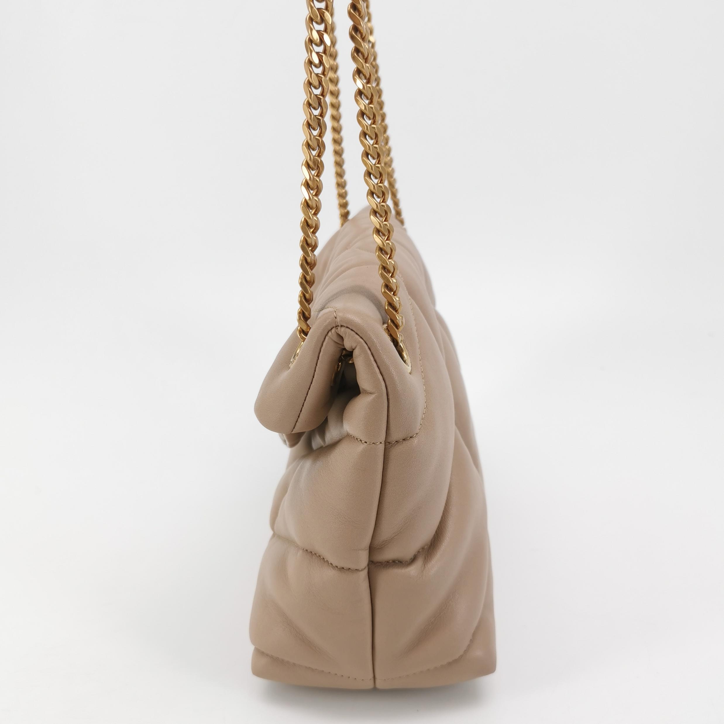 Saint Laurent(YSL) Loulou Puffer Shoulder Bag Quilted Leather Small — photo 3 of 15