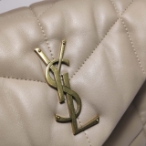 Saint Laurent(YSL) Loulou Puffer Shoulder Bag Quilted Leather Small — thumbnail 9
