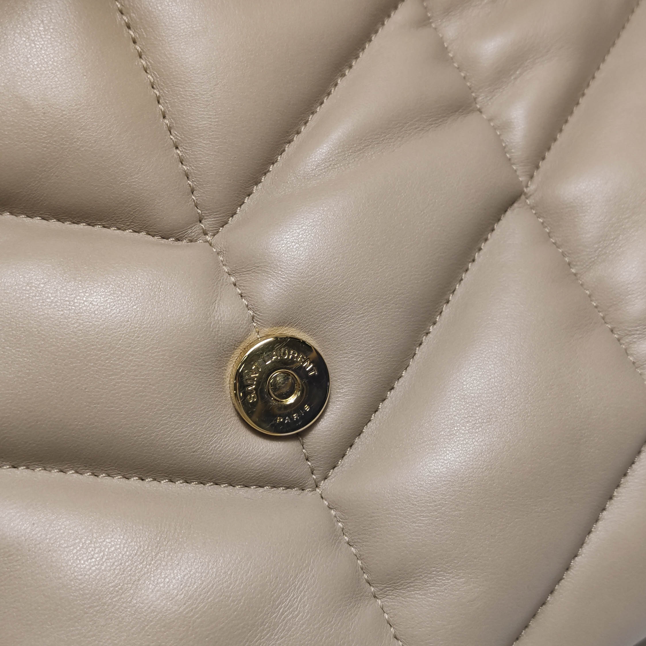 Saint Laurent(YSL) Loulou Puffer Shoulder Bag Quilted Leather Small — photo 8 of 15