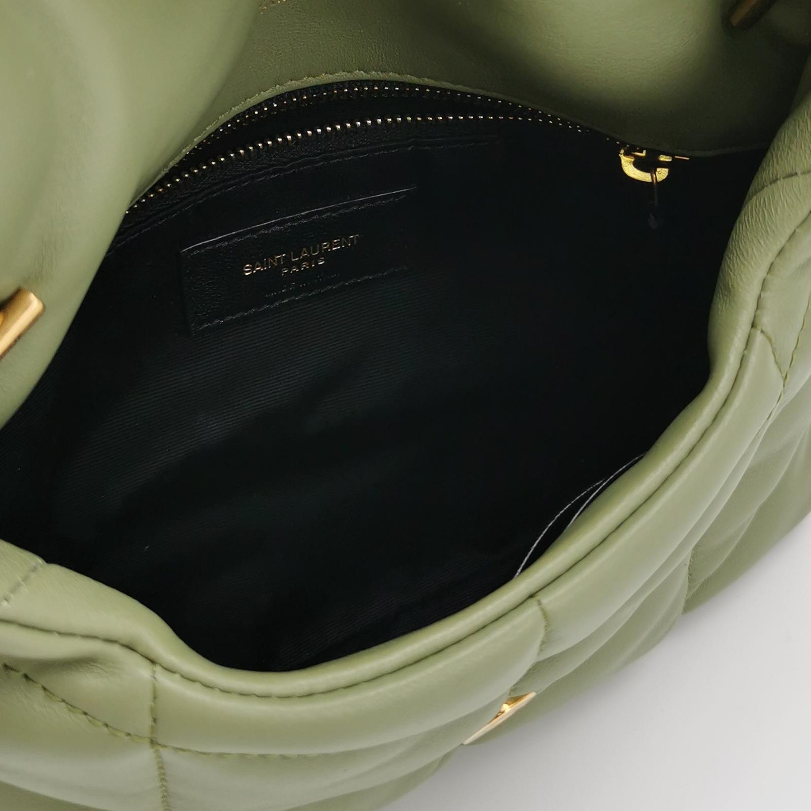 Saint Laurent(YSL) Loulou Puffer Shoulder Bag Quilted Leather Mini — photo 7 of 16