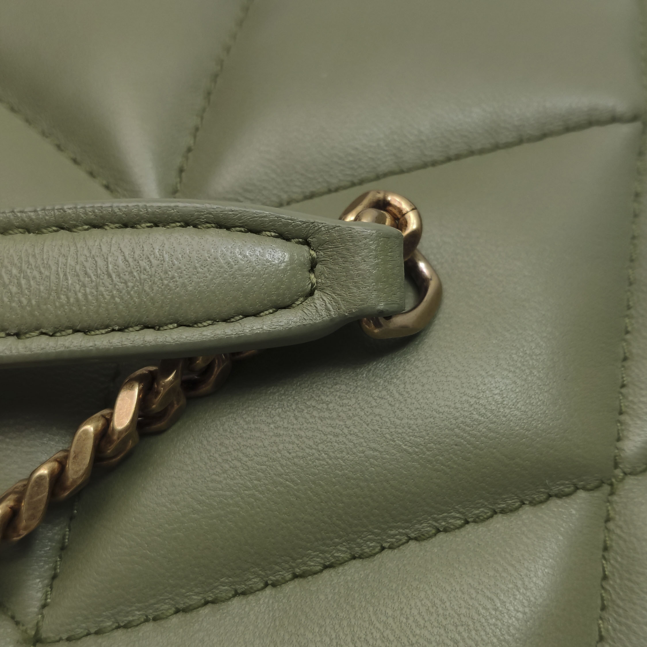 Saint Laurent(YSL) Loulou Puffer Shoulder Bag Quilted Leather Mini — photo 9 of 16