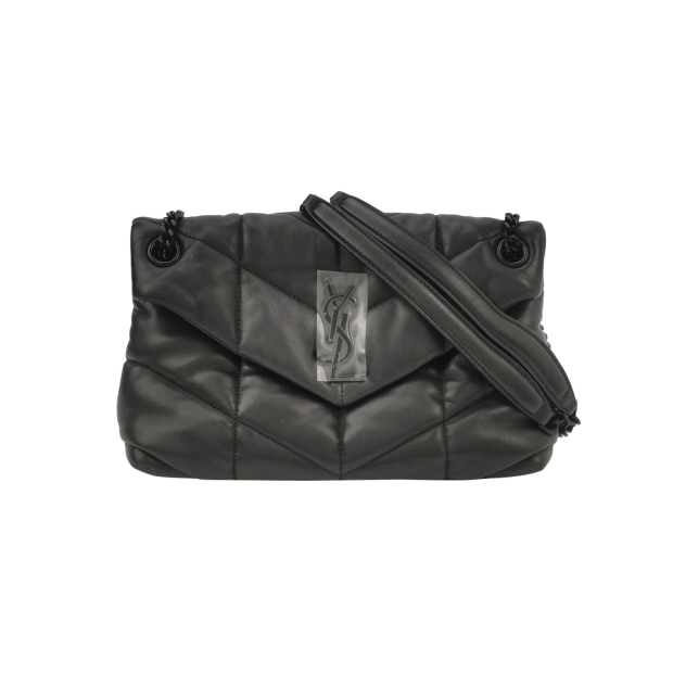 Saint Laurent(YSL) Loulou Puffer Shoulder Bag Quilted Leather Small — pre-owned, Vierlot