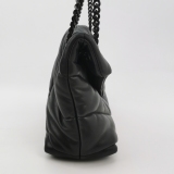 Saint Laurent(YSL) Loulou Puffer Shoulder Bag Quilted Leather Small — thumbnail 4