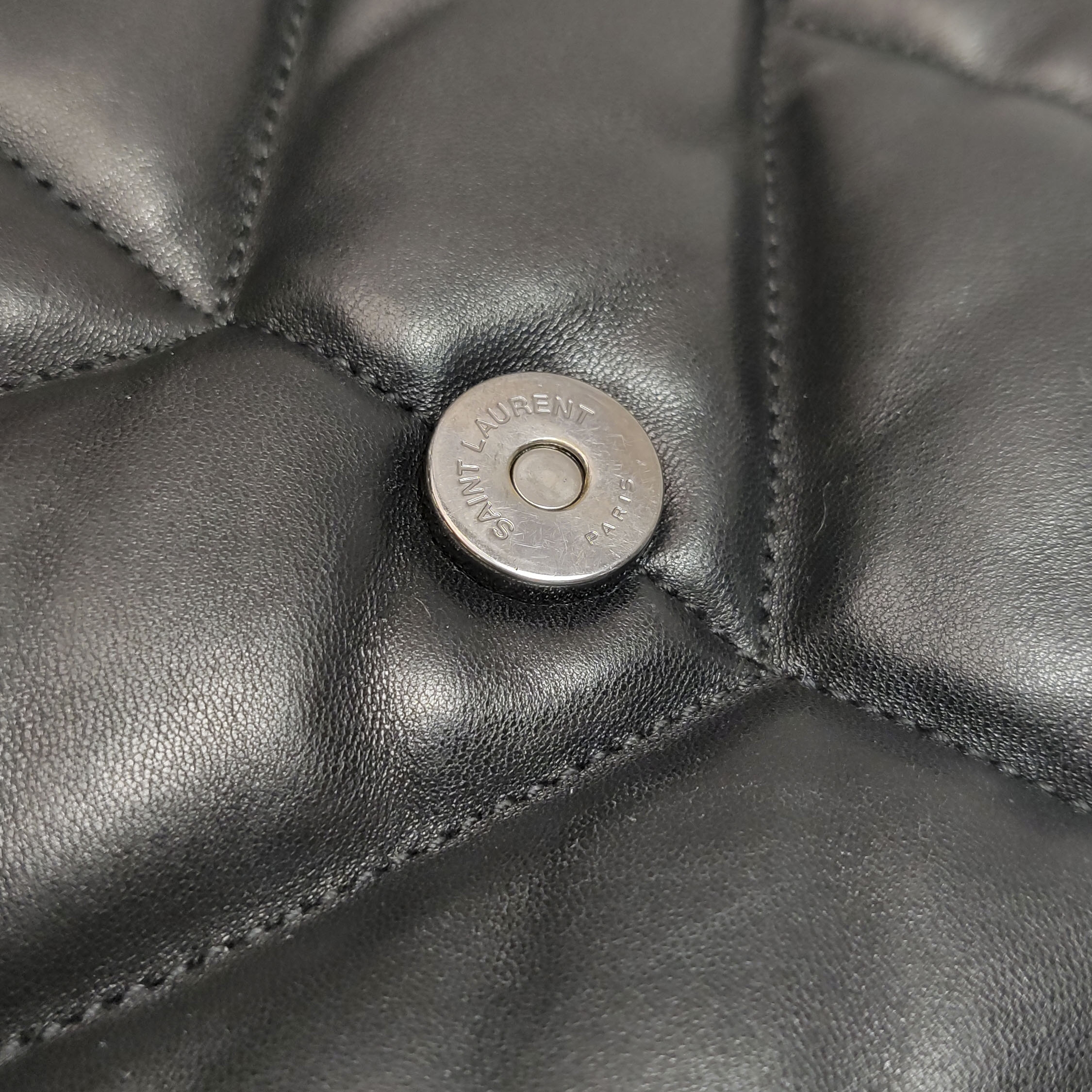 Saint Laurent(YSL) Loulou Puffer Shoulder Bag Quilted Leather Small — photo 10 of 18