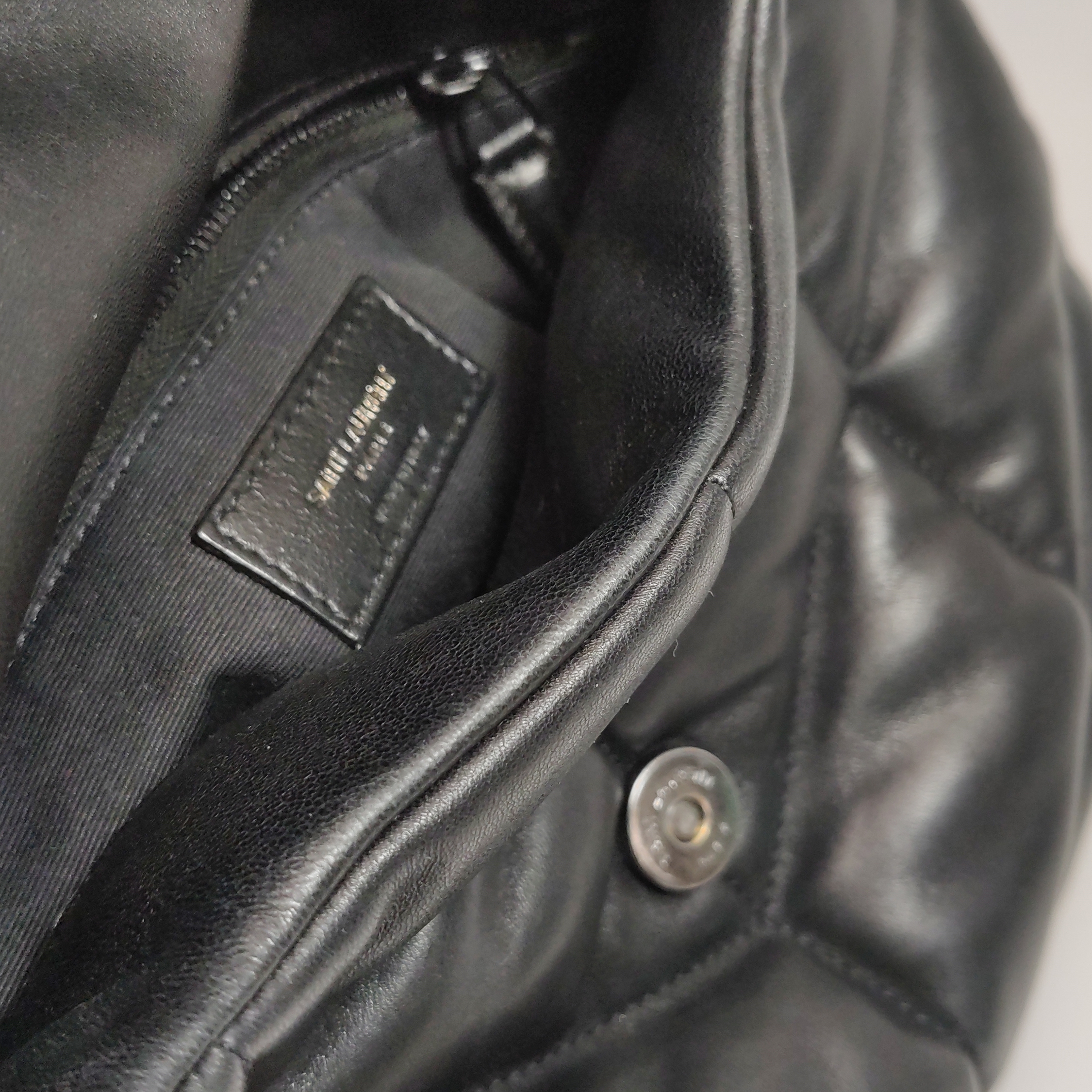 Saint Laurent(YSL) Loulou Puffer Shoulder Bag Quilted Leather Small — photo 9 of 18