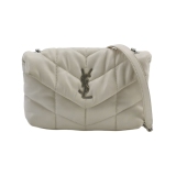 Saint Laurent(YSL) Loulou Puffer Shoulder Bag Quilted Leather Mini — thumbnail 1