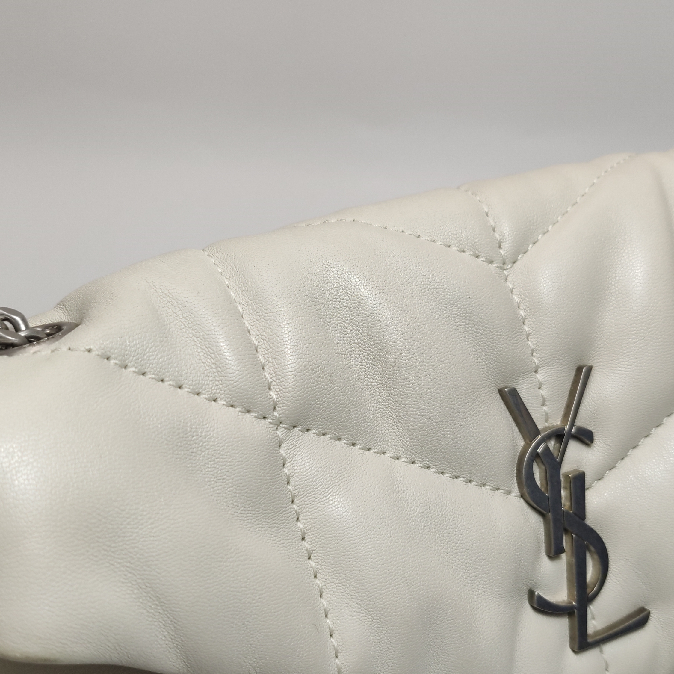 Saint Laurent(YSL) Loulou Puffer Shoulder Bag Quilted Leather Mini — photo 16 of 19