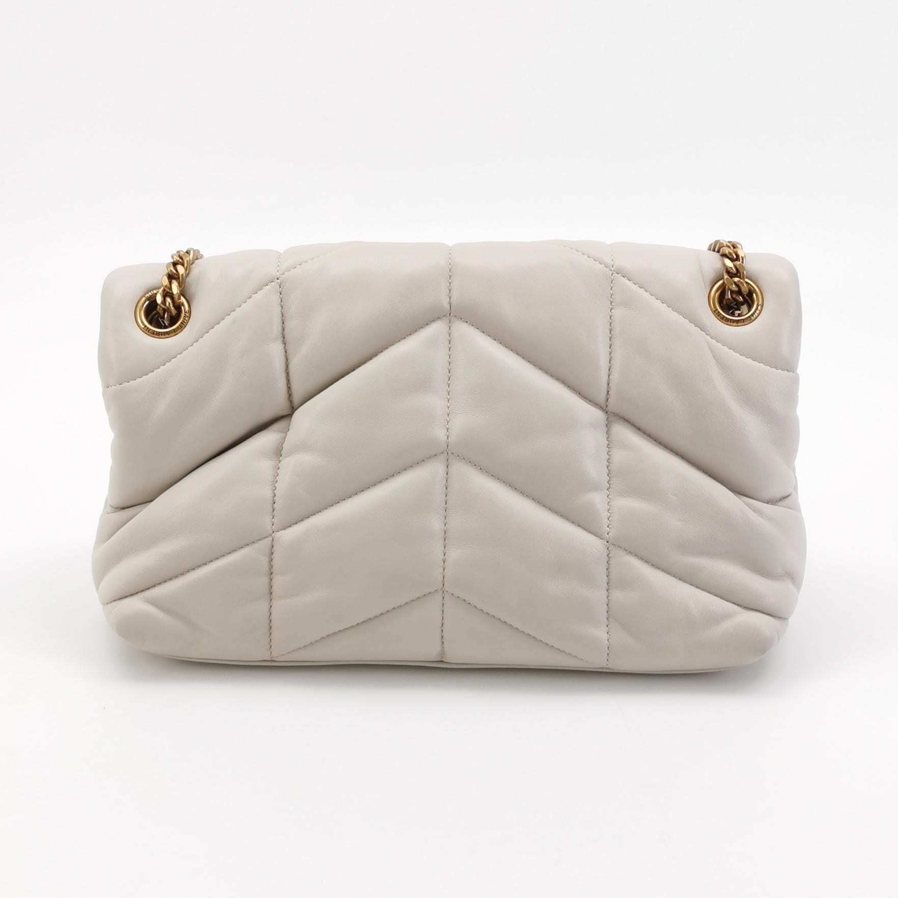 Saint Laurent(YSL) Loulou Puffer Shoulder Bag Quilted Leather Small — photo 5 of 16
