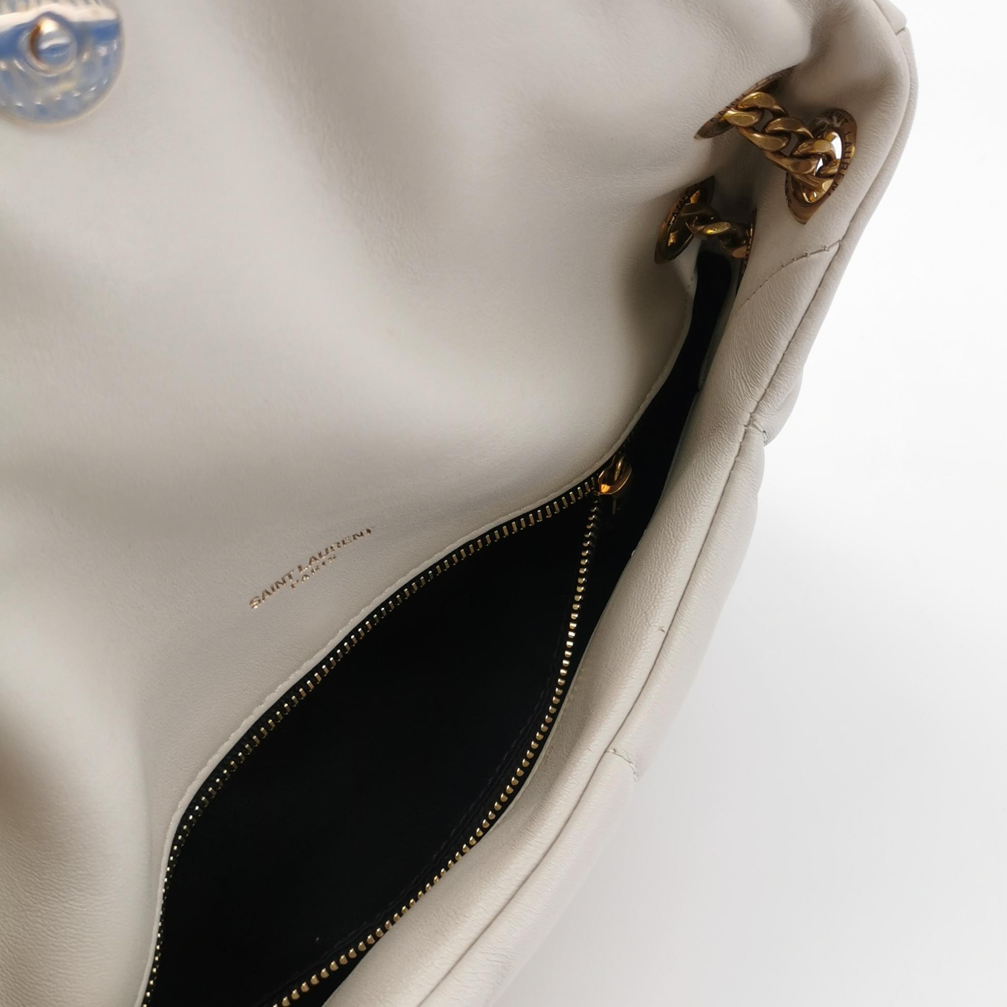 Saint Laurent(YSL) Loulou Puffer Shoulder Bag Quilted Leather Small — photo 7 of 16