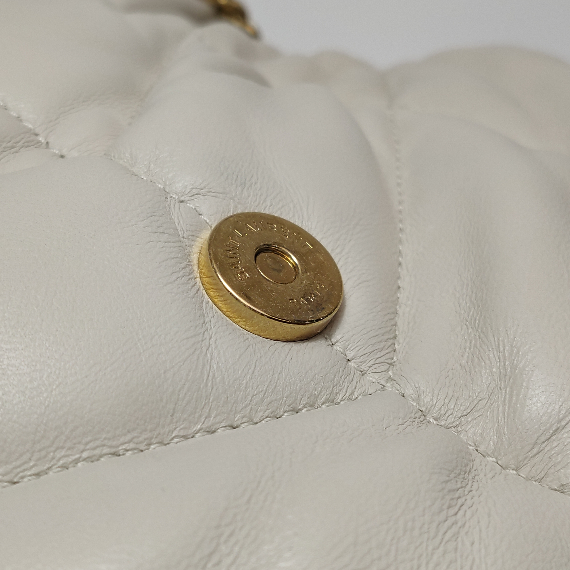 Saint Laurent(YSL) Loulou Puffer Shoulder Bag Quilted Leather Small — photo 14 of 16