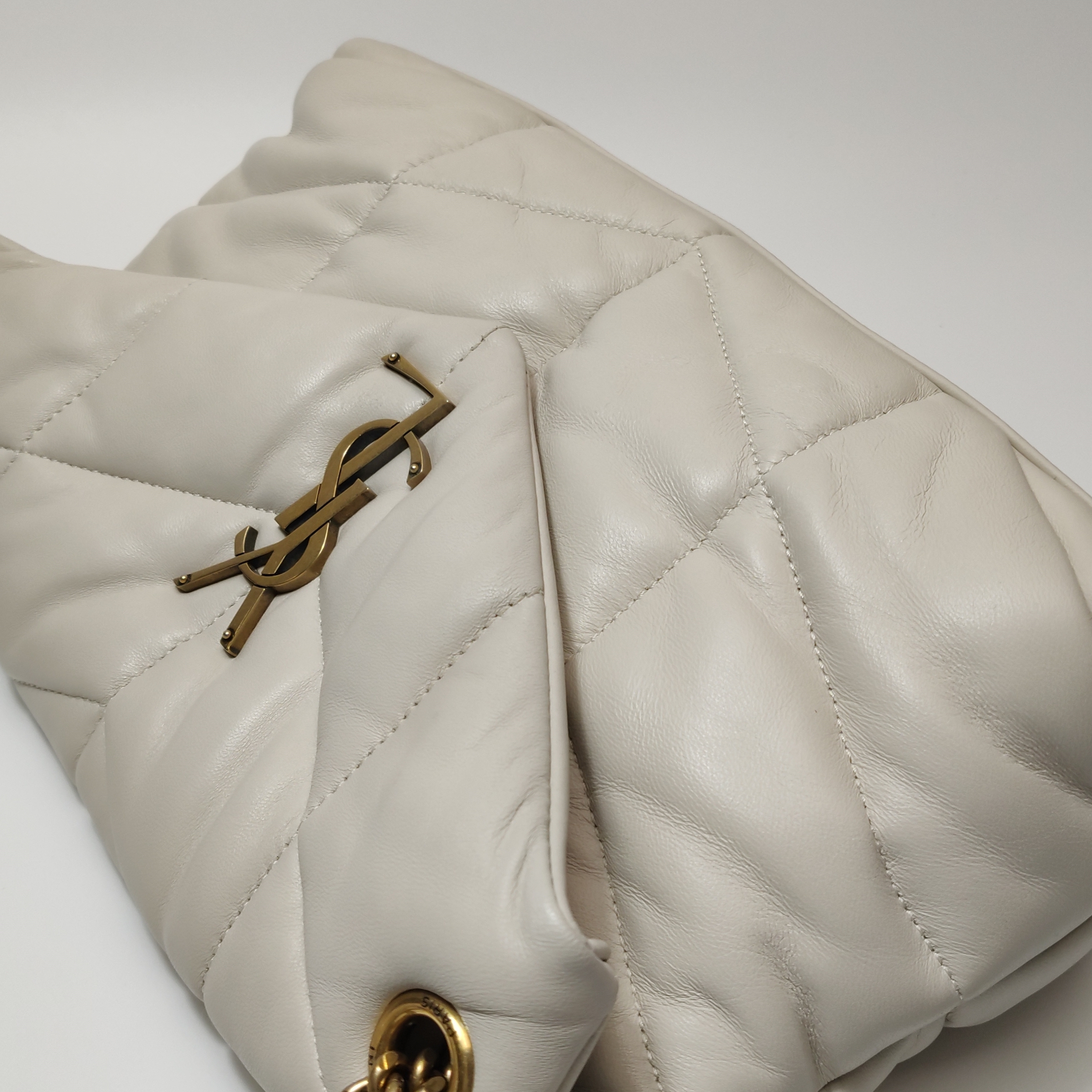 Saint Laurent(YSL) Loulou Puffer Shoulder Bag Quilted Leather Small — photo 15 of 16