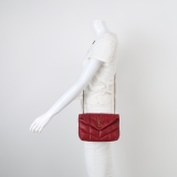 Saint Laurent(YSL) Loulou Puffer Shoulder Bag Quilted Leather Mini — thumbnail 2