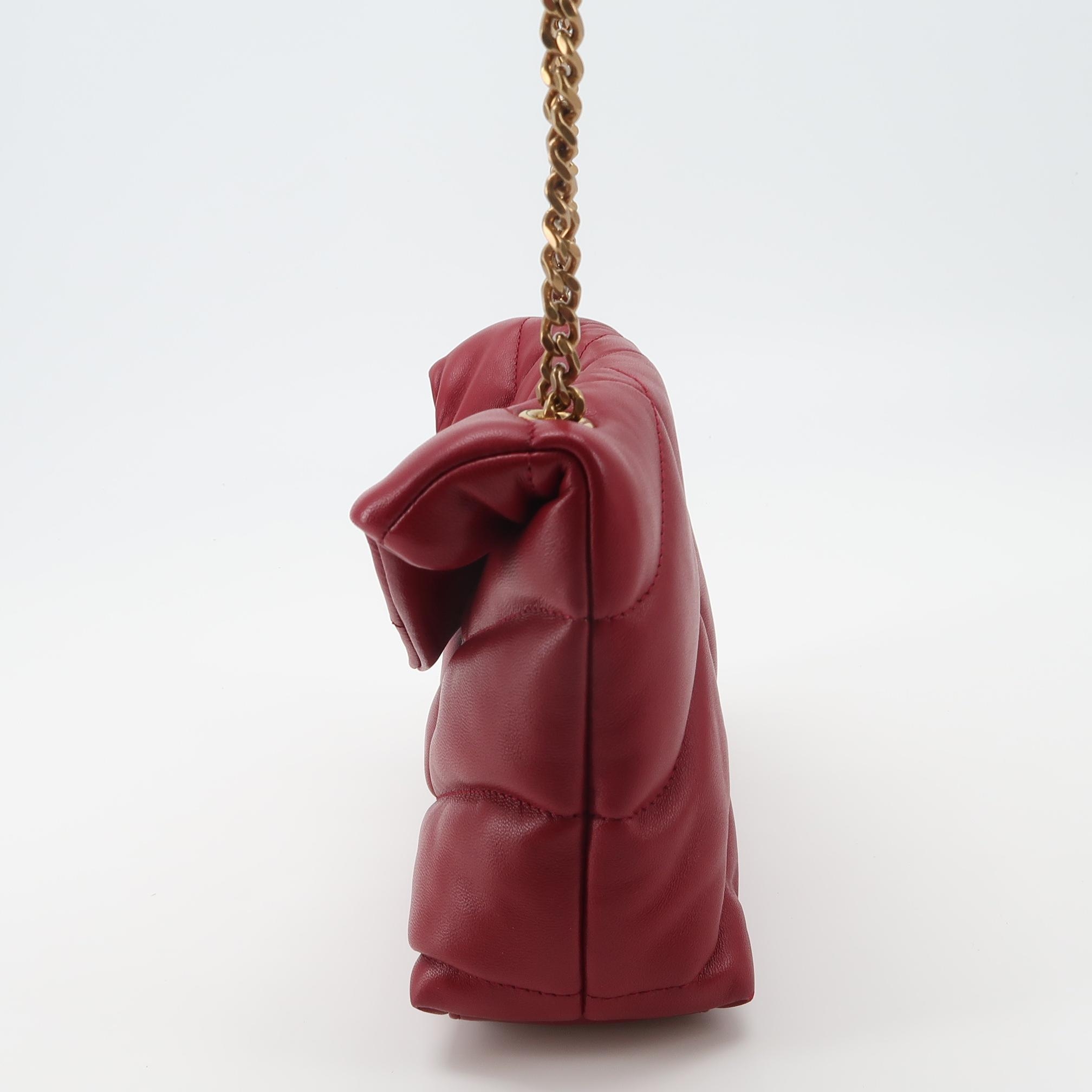 Saint Laurent(YSL) Loulou Puffer Shoulder Bag Quilted Leather Mini — photo 3 of 15