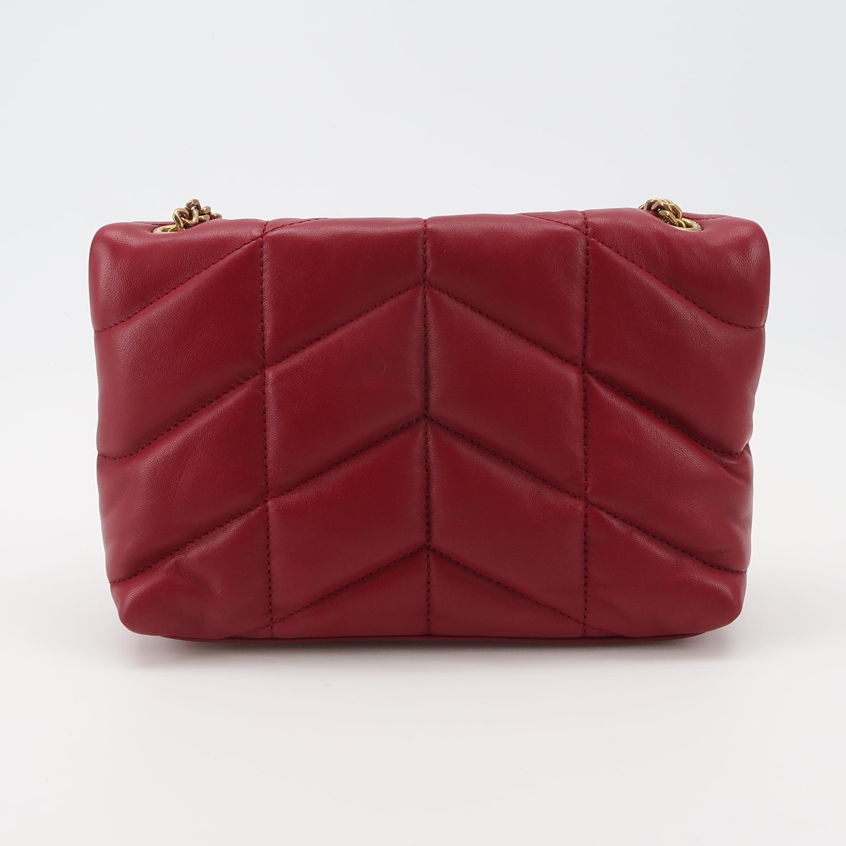 Saint Laurent(YSL) Loulou Puffer Shoulder Bag Quilted Leather Mini — photo 5 of 15