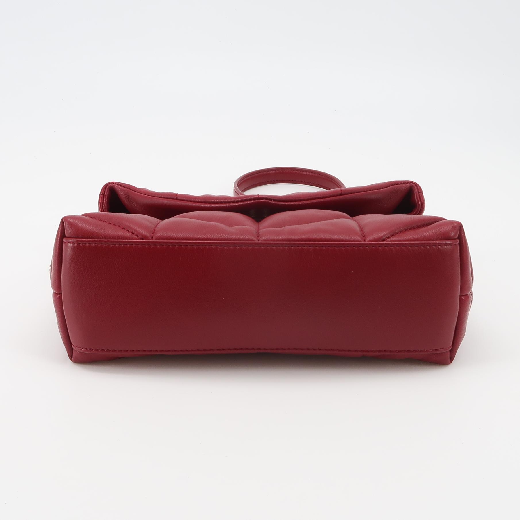 Saint Laurent(YSL) Loulou Puffer Shoulder Bag Quilted Leather Mini — photo 6 of 15