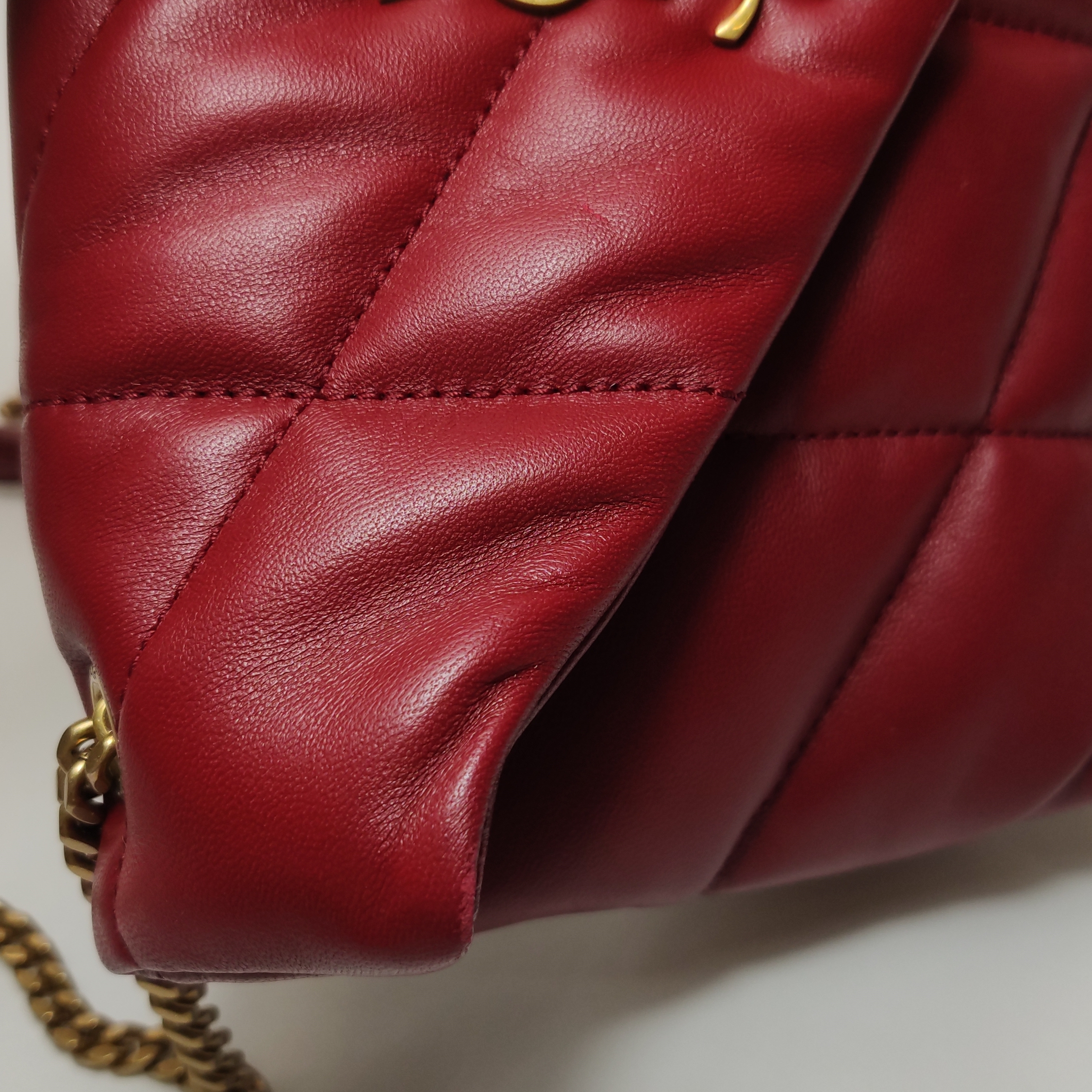 Saint Laurent(YSL) Loulou Puffer Shoulder Bag Quilted Leather Mini — photo 11 of 15
