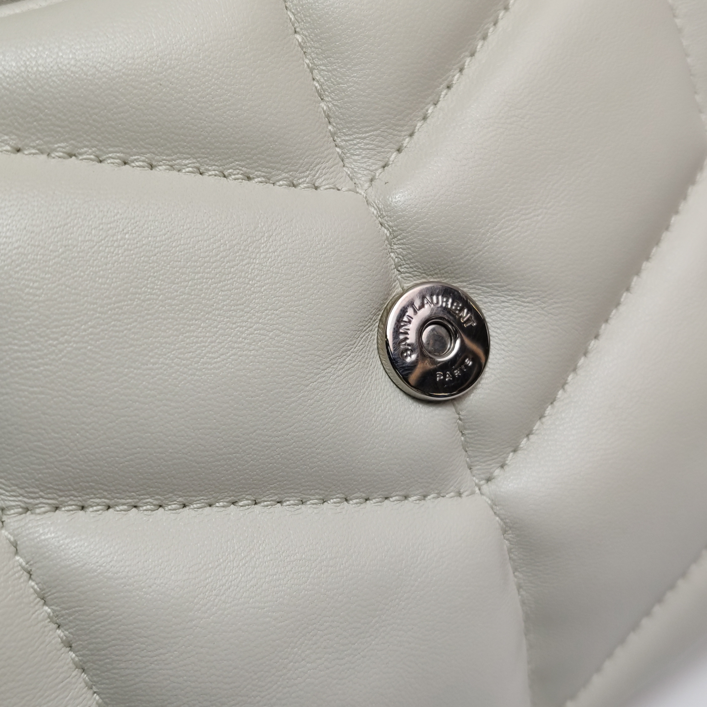 Saint Laurent(YSL) Loulou Puffer Shoulder Bag Quilted Leather Mini — photo 8 of 17