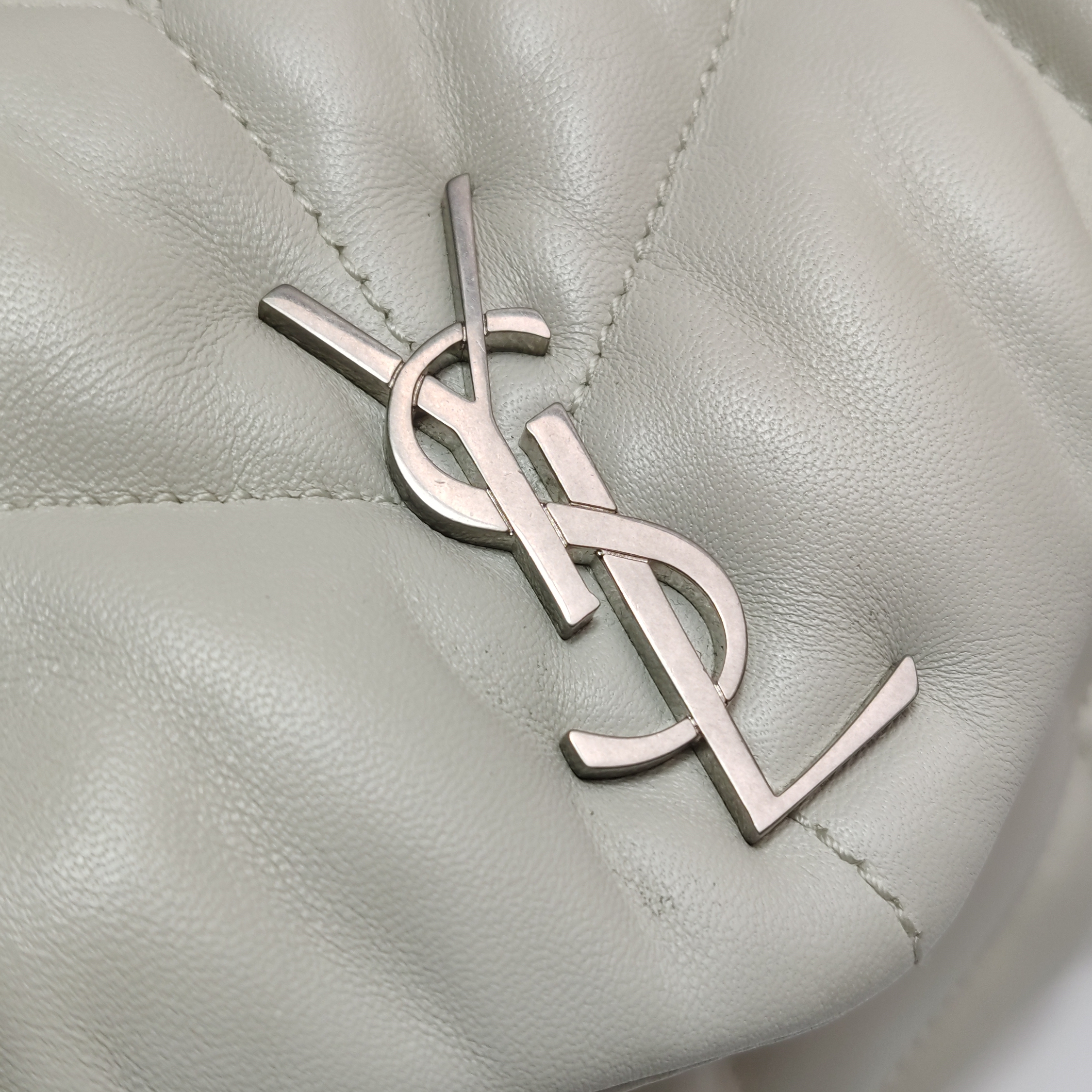 Saint Laurent(YSL) Loulou Puffer Shoulder Bag Quilted Leather Mini — photo 14 of 17