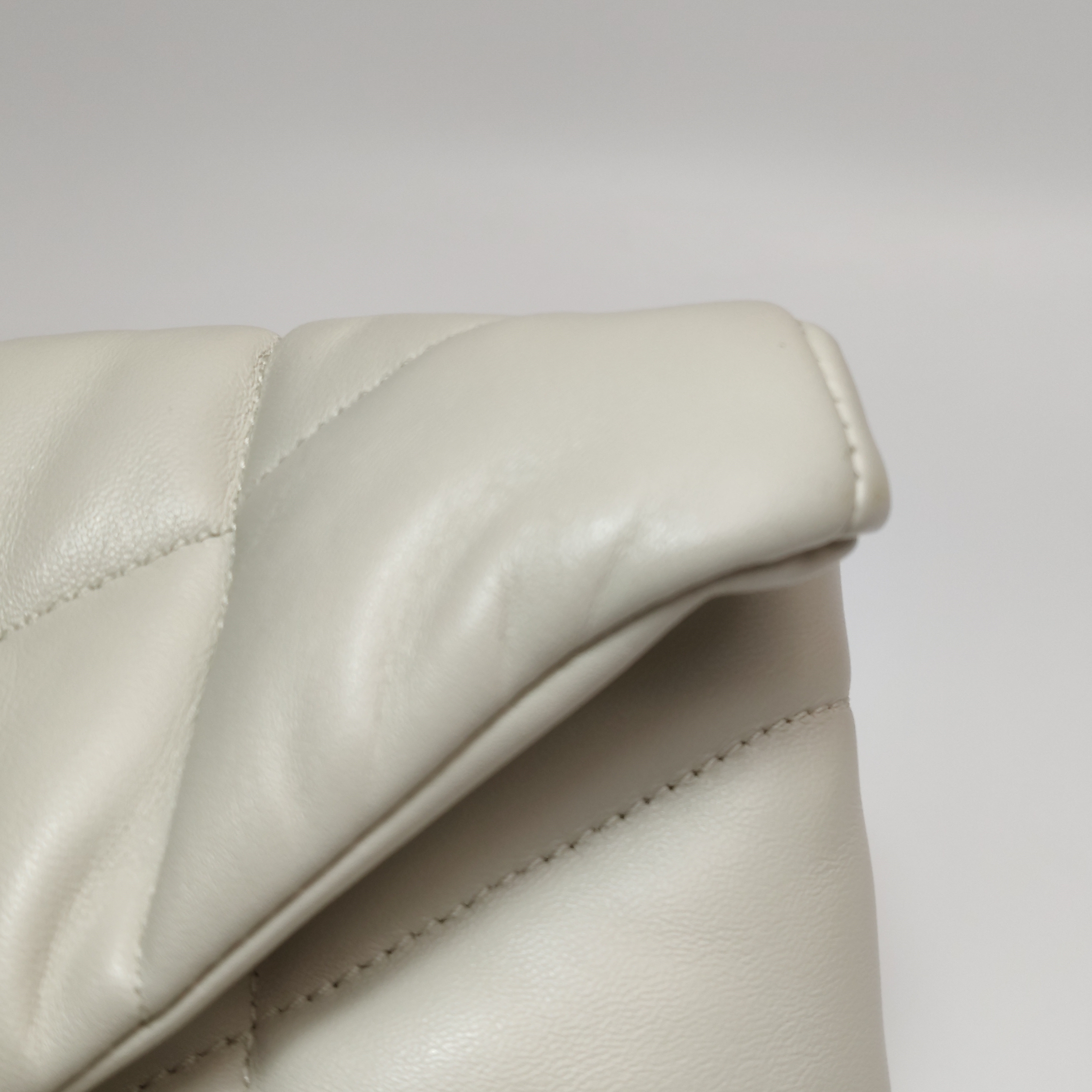 Saint Laurent(YSL) Loulou Puffer Shoulder Bag Quilted Leather Mini — photo 12 of 17