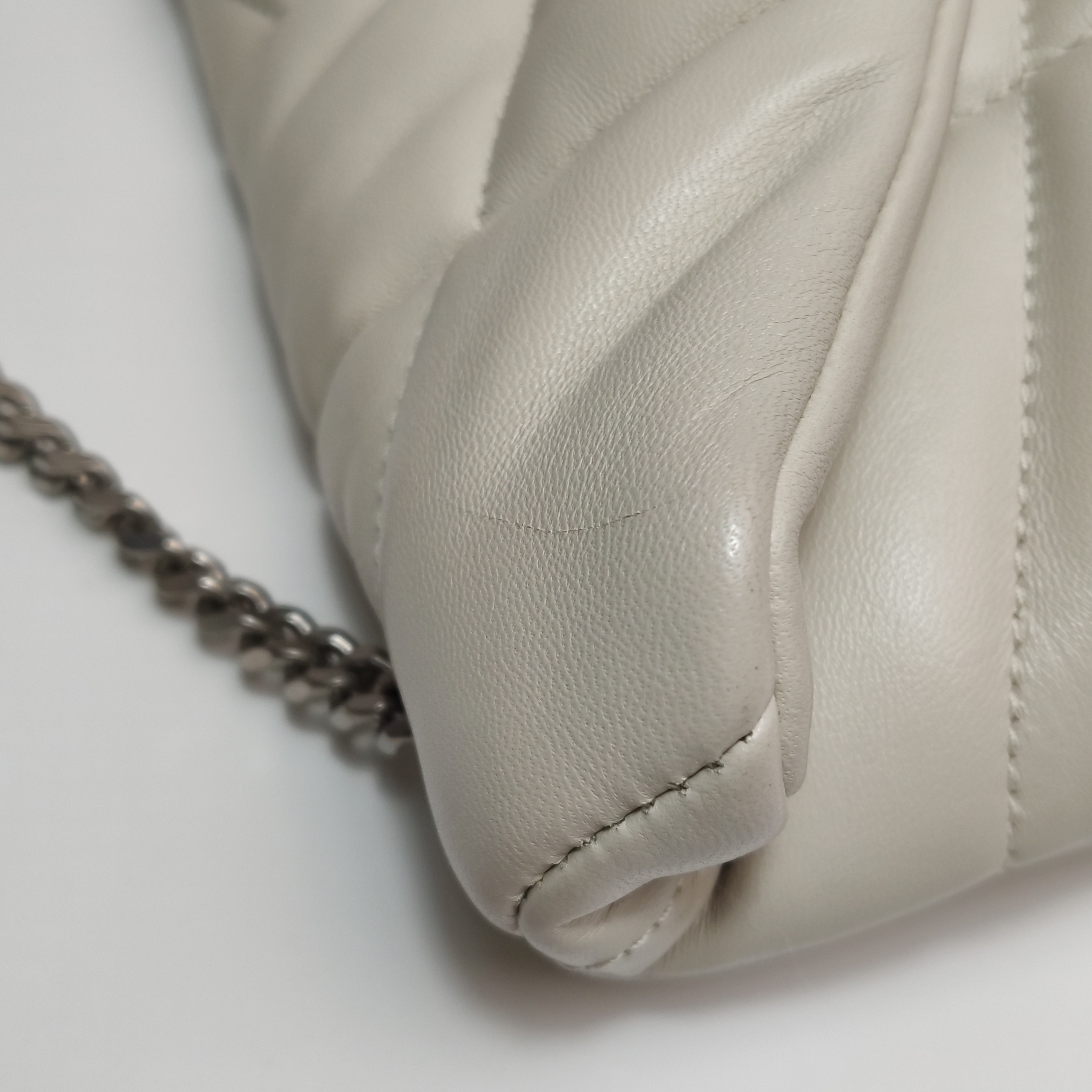 Saint Laurent(YSL) Loulou Puffer Shoulder Bag Quilted Leather Mini — photo 9 of 17