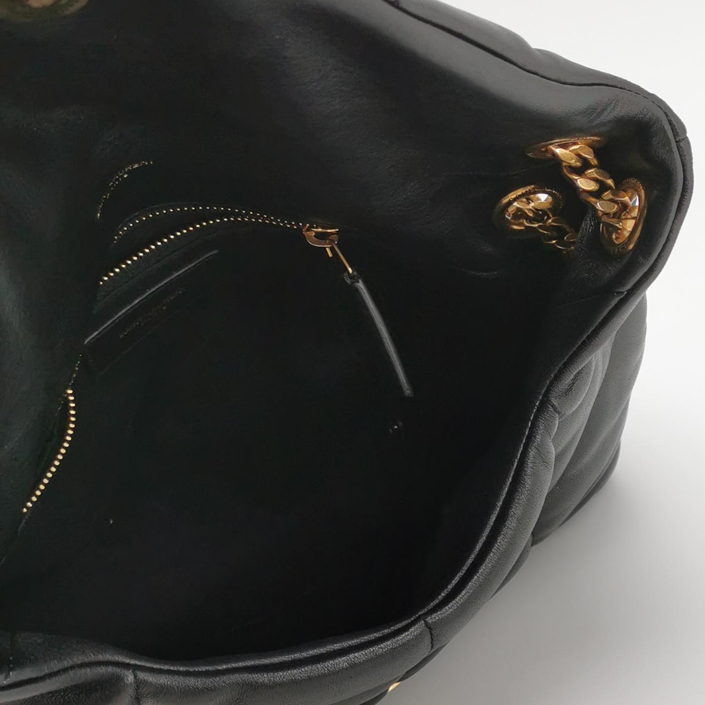 Saint Laurent(YSL) Loulou Puffer Shoulder Bag Quilted Leather Small — photo 7 of 17