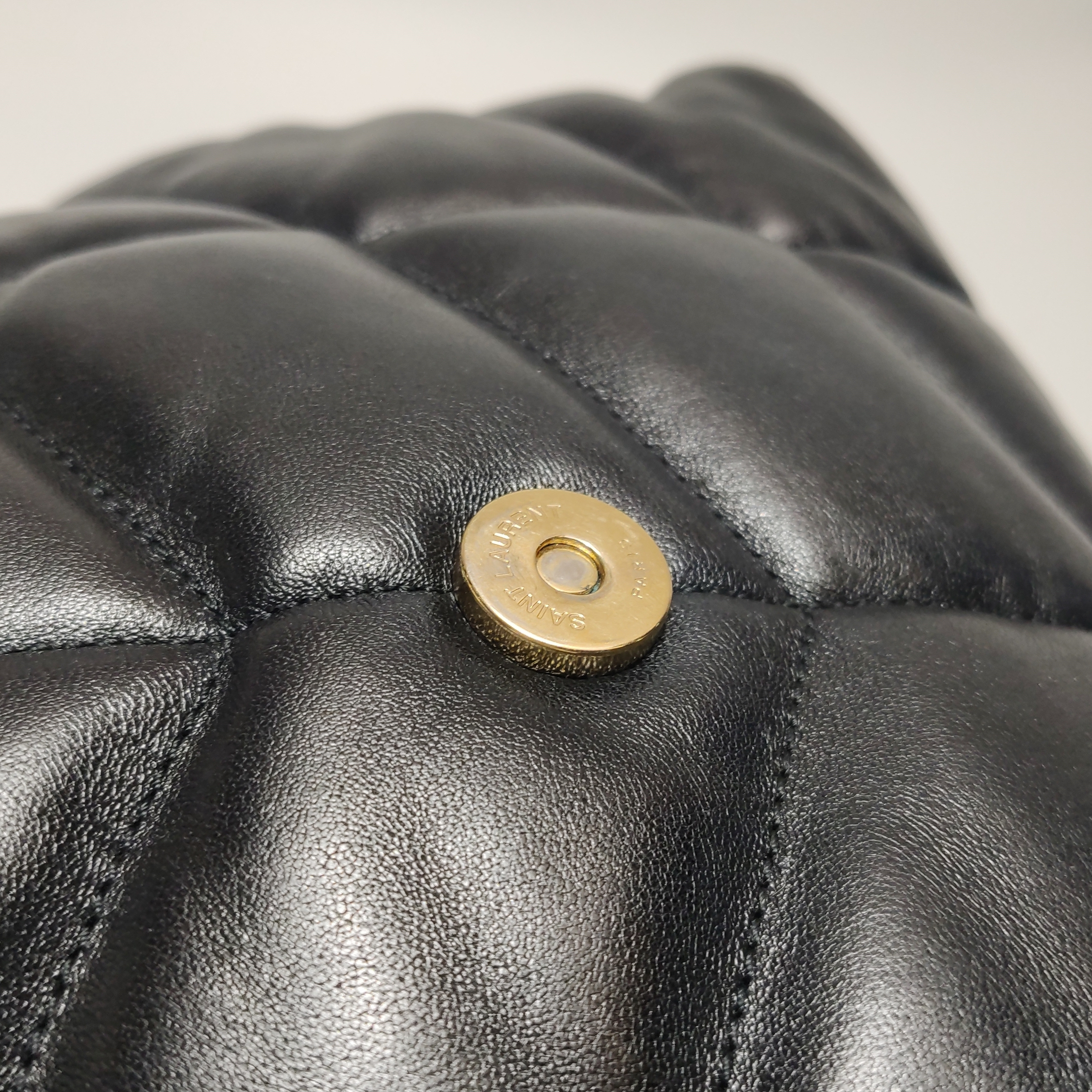 Saint Laurent(YSL) Loulou Puffer Shoulder Bag Quilted Leather Small — photo 17 of 17