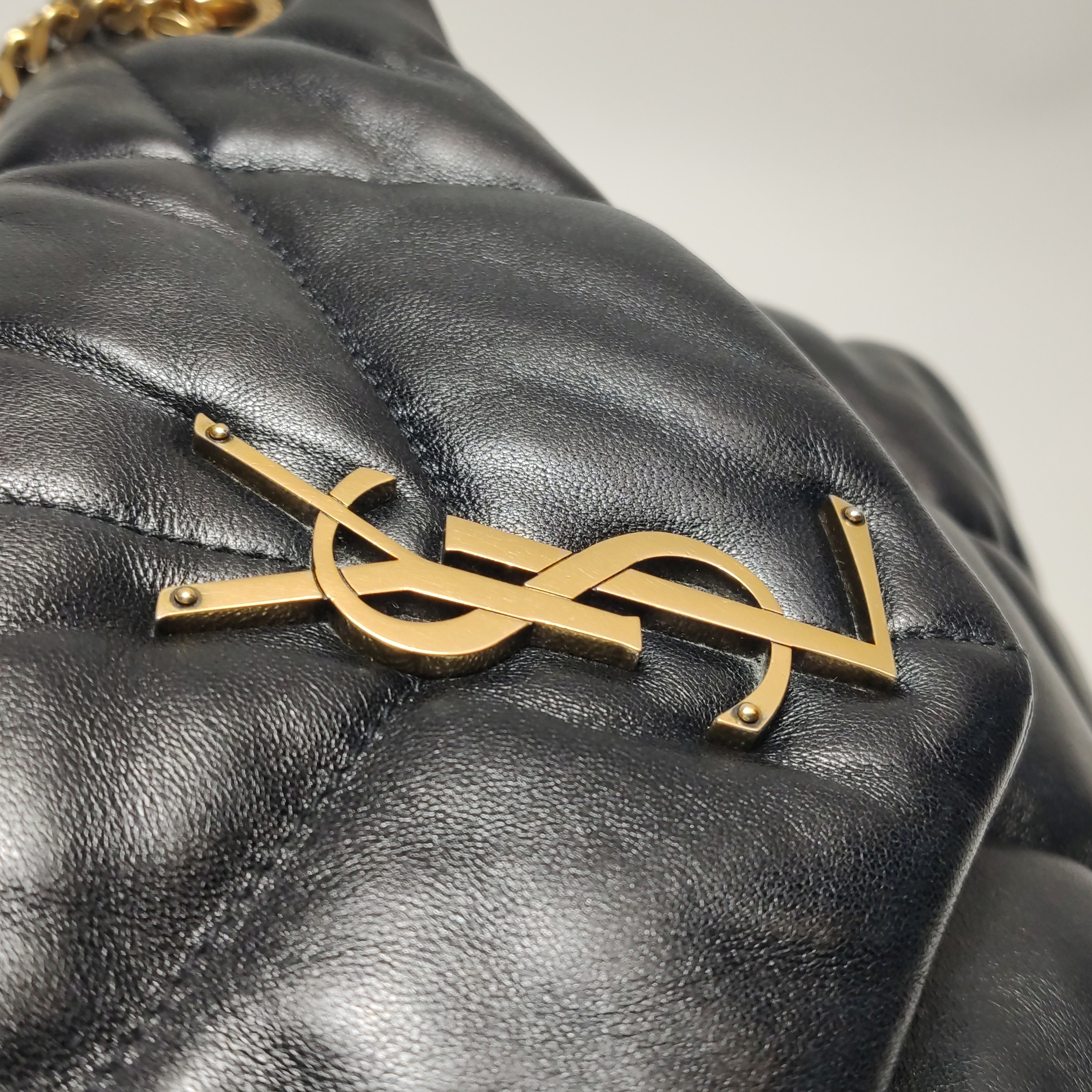 Saint Laurent(YSL) Loulou Puffer Shoulder Bag Quilted Leather Small — photo 14 of 17