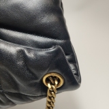 Saint Laurent(YSL) Loulou Puffer Shoulder Bag Quilted Leather Small — thumbnail 12