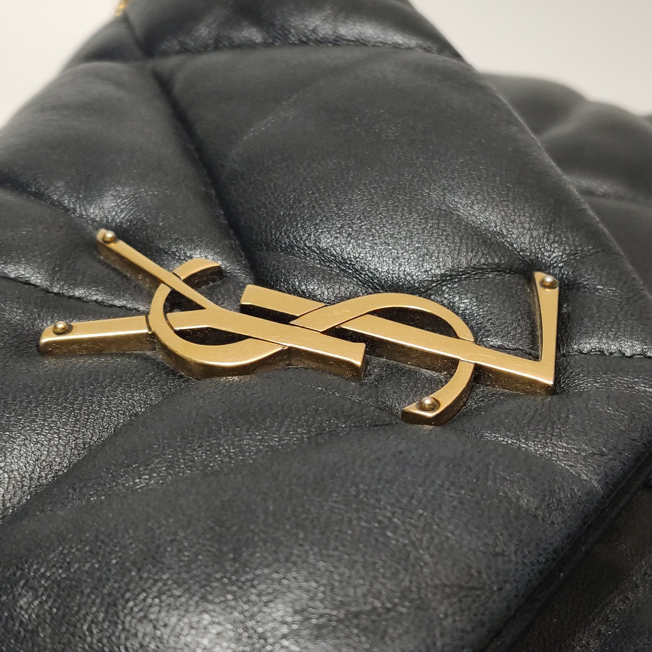 Saint Laurent(YSL) Loulou Puffer Shoulder Bag Quilted Leather Small — photo 14 of 15
