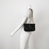 Saint Laurent(YSL) Loulou Puffer Shoulder Bag Quilted Leather Mini — thumbnail 2
