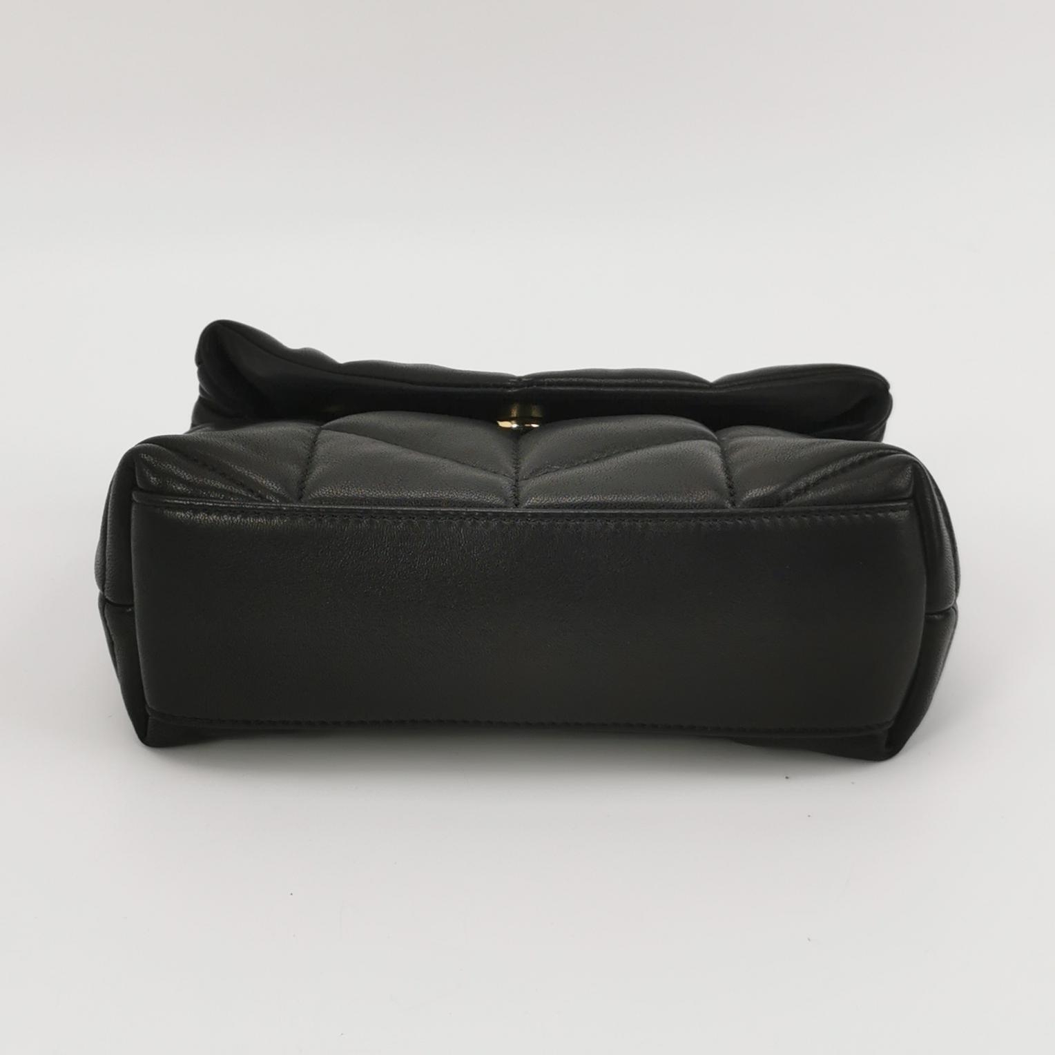 Saint Laurent(YSL) Loulou Puffer Shoulder Bag Quilted Leather Mini — photo 6 of 16