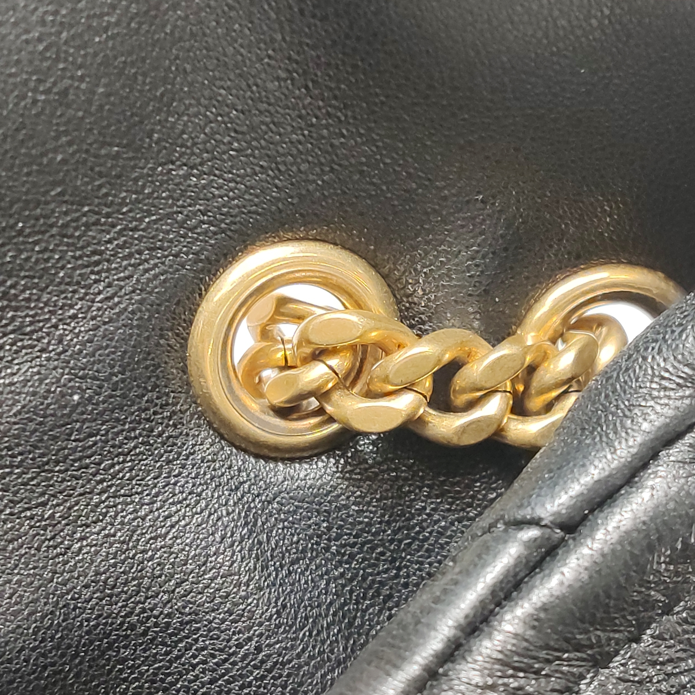 Saint Laurent(YSL) Loulou Puffer Shoulder Bag Quilted Leather Mini — photo 10 of 16