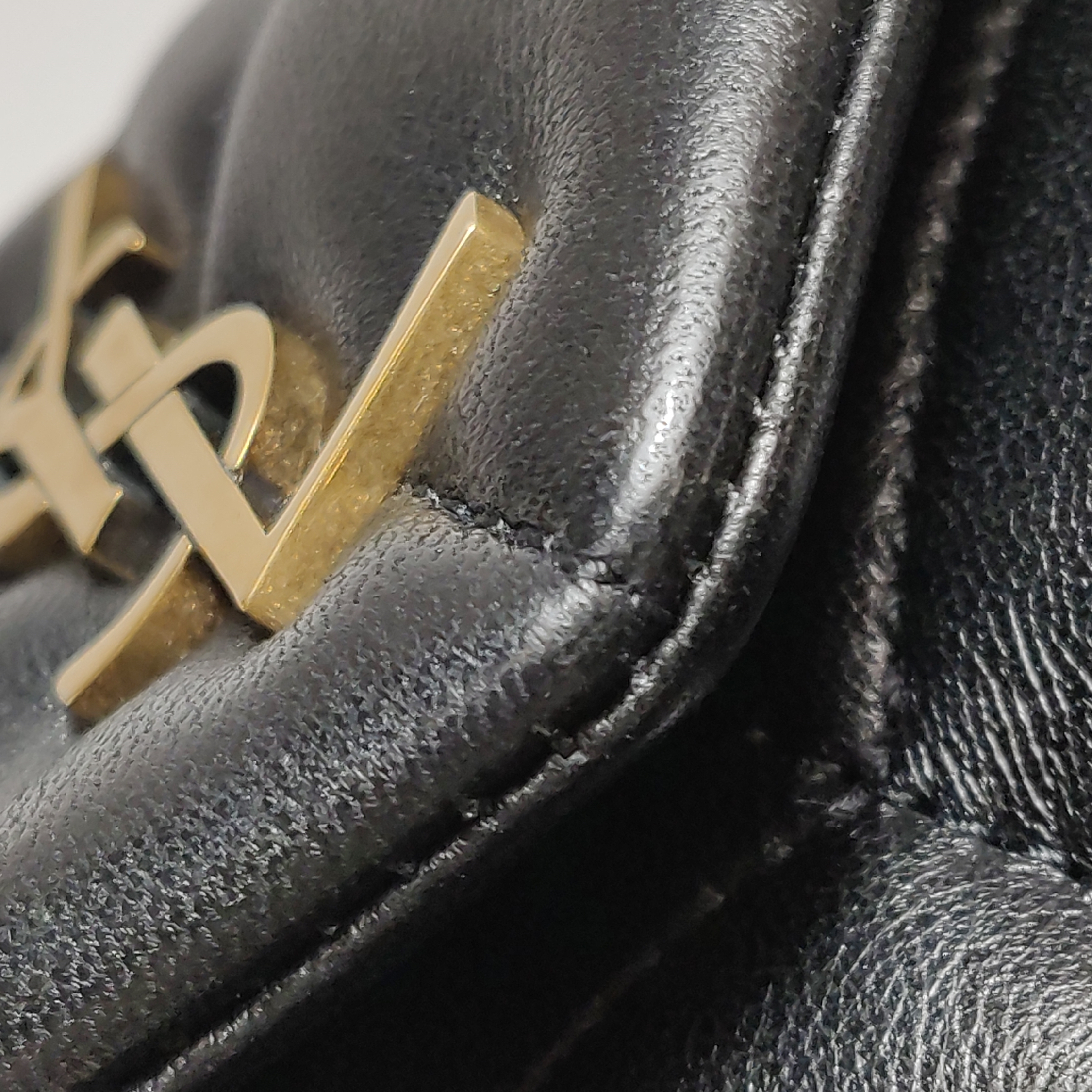 Saint Laurent(YSL) Loulou Puffer Shoulder Bag Quilted Leather Mini — photo 13 of 16