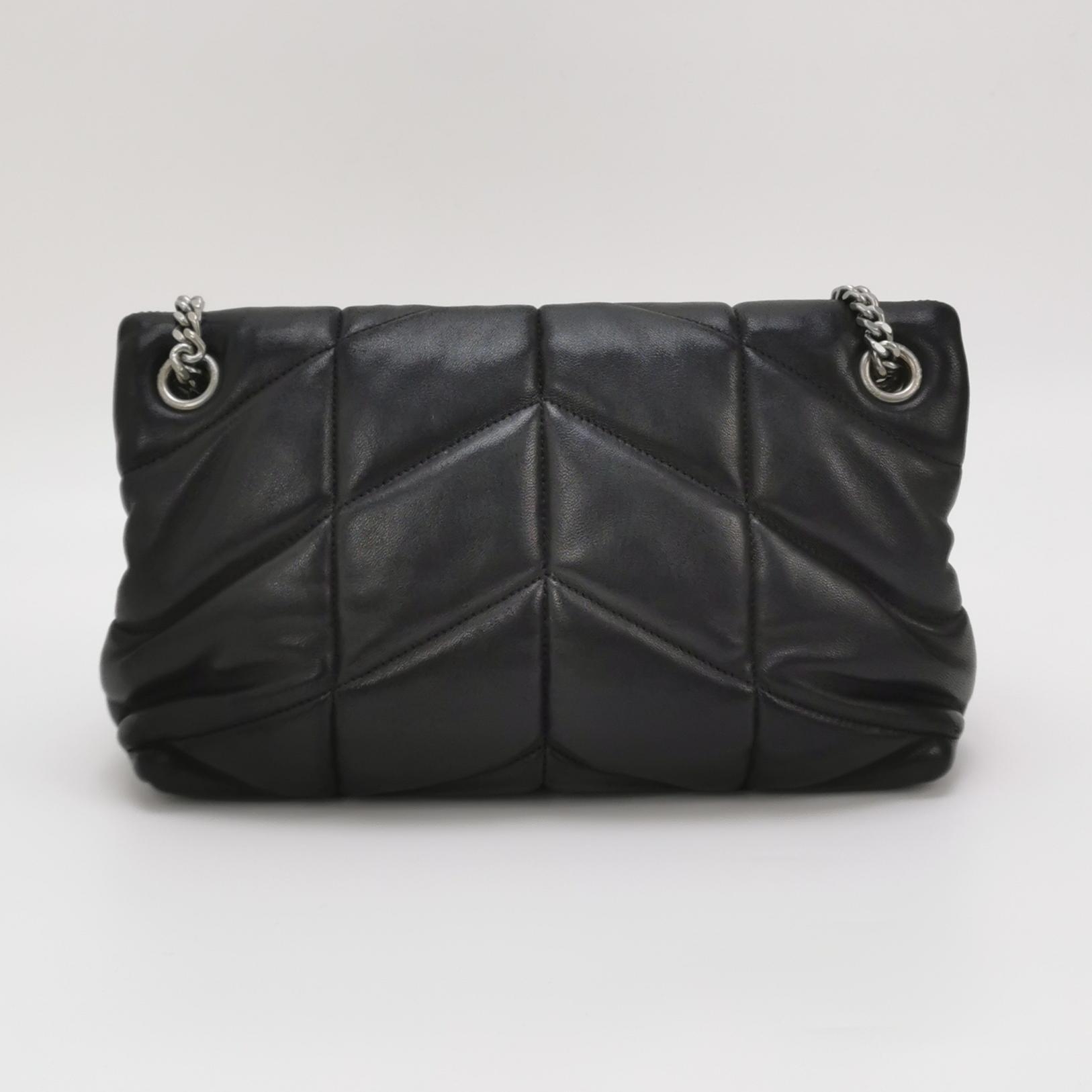 Saint Laurent(YSL) Loulou Puffer Shoulder Bag Quilted Leather Small — photo 5 of 14