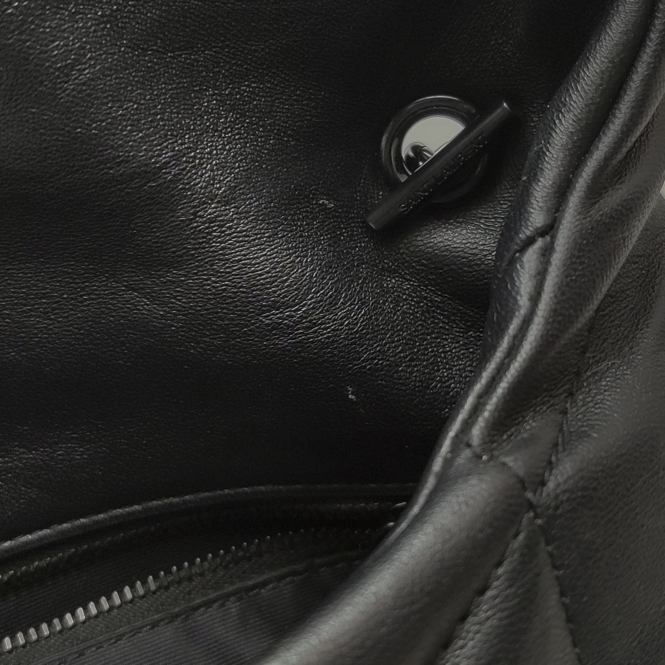Saint Laurent(YSL) Loulou Puffer Shoulder Bag Quilted Leather Mini — photo 8 of 16