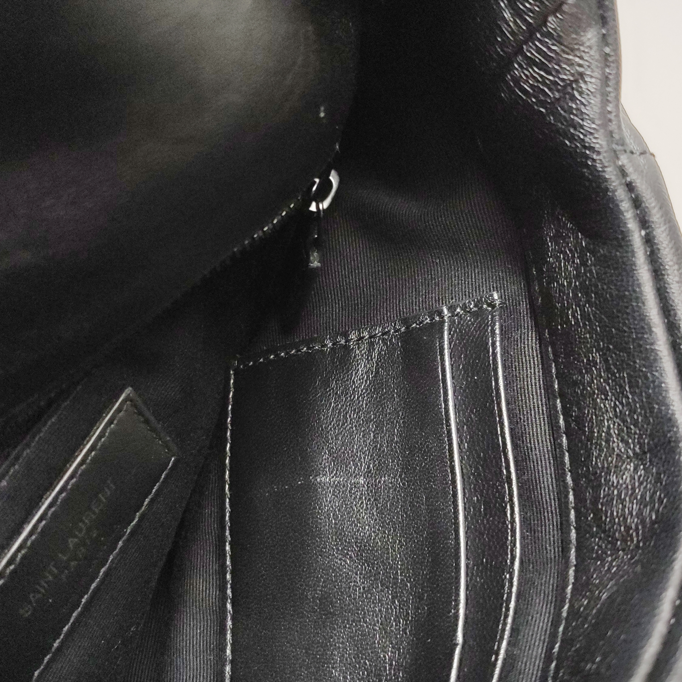 Saint Laurent(YSL) Loulou Puffer Shoulder Bag Quilted Leather Mini — photo 9 of 16