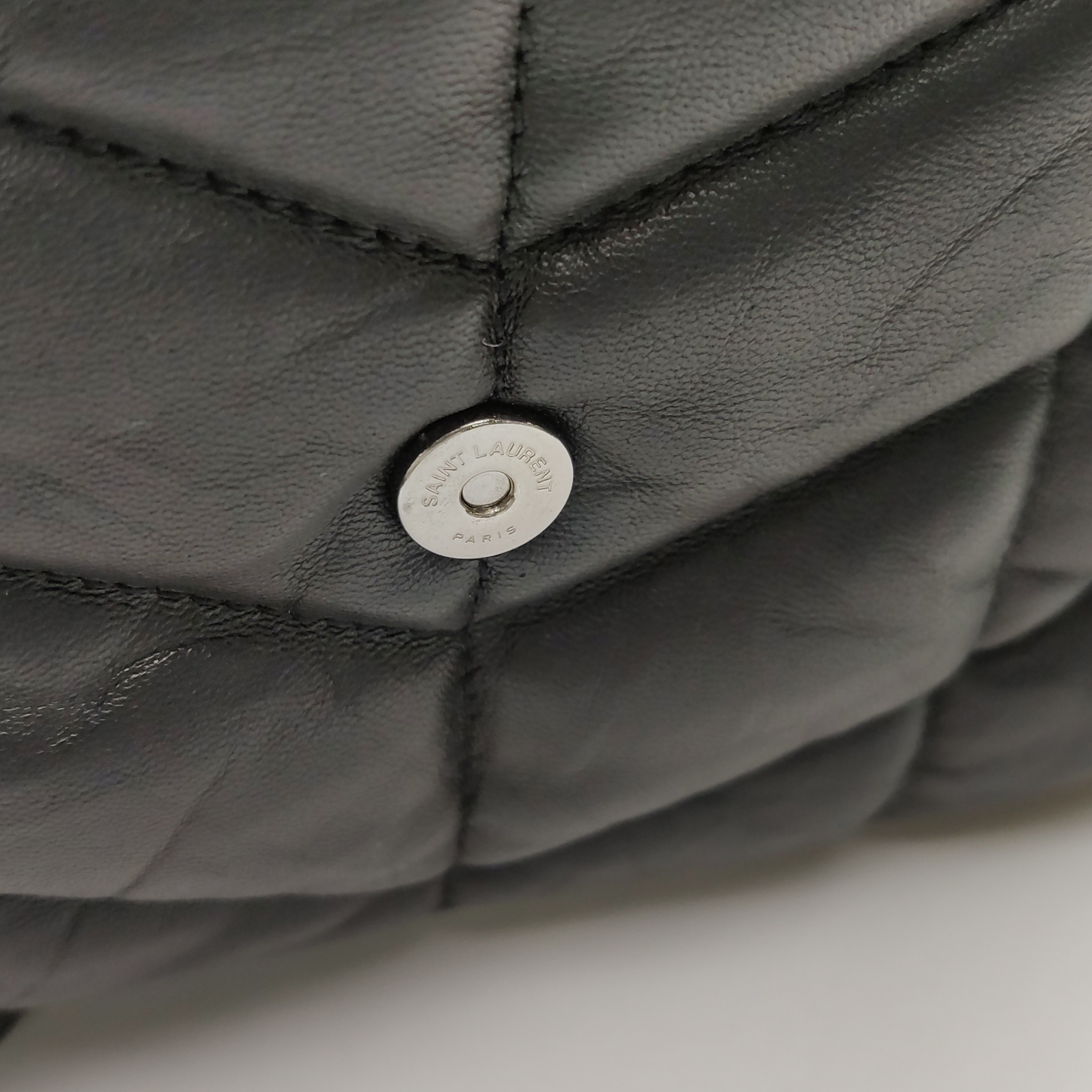 Saint Laurent(YSL) Loulou Puffer Shoulder Bag Quilted Leather Mini — photo 14 of 16