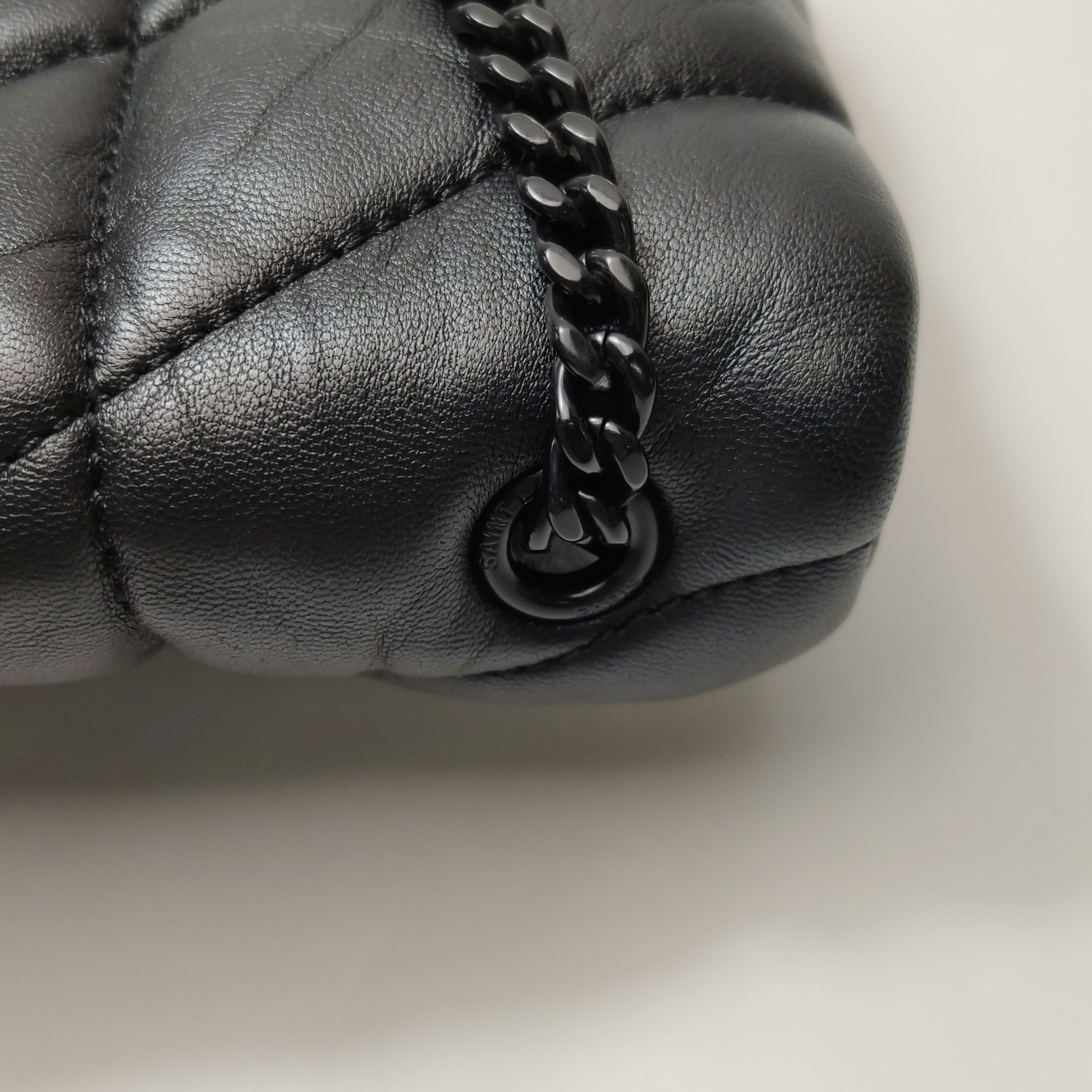 Saint Laurent(YSL) Loulou Puffer Shoulder Bag Quilted Leather Mini — photo 13 of 16