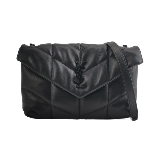 Saint Laurent(YSL) Loulou Puffer Shoulder Bag Quilted Leather Mini — pre-owned, Vierlot