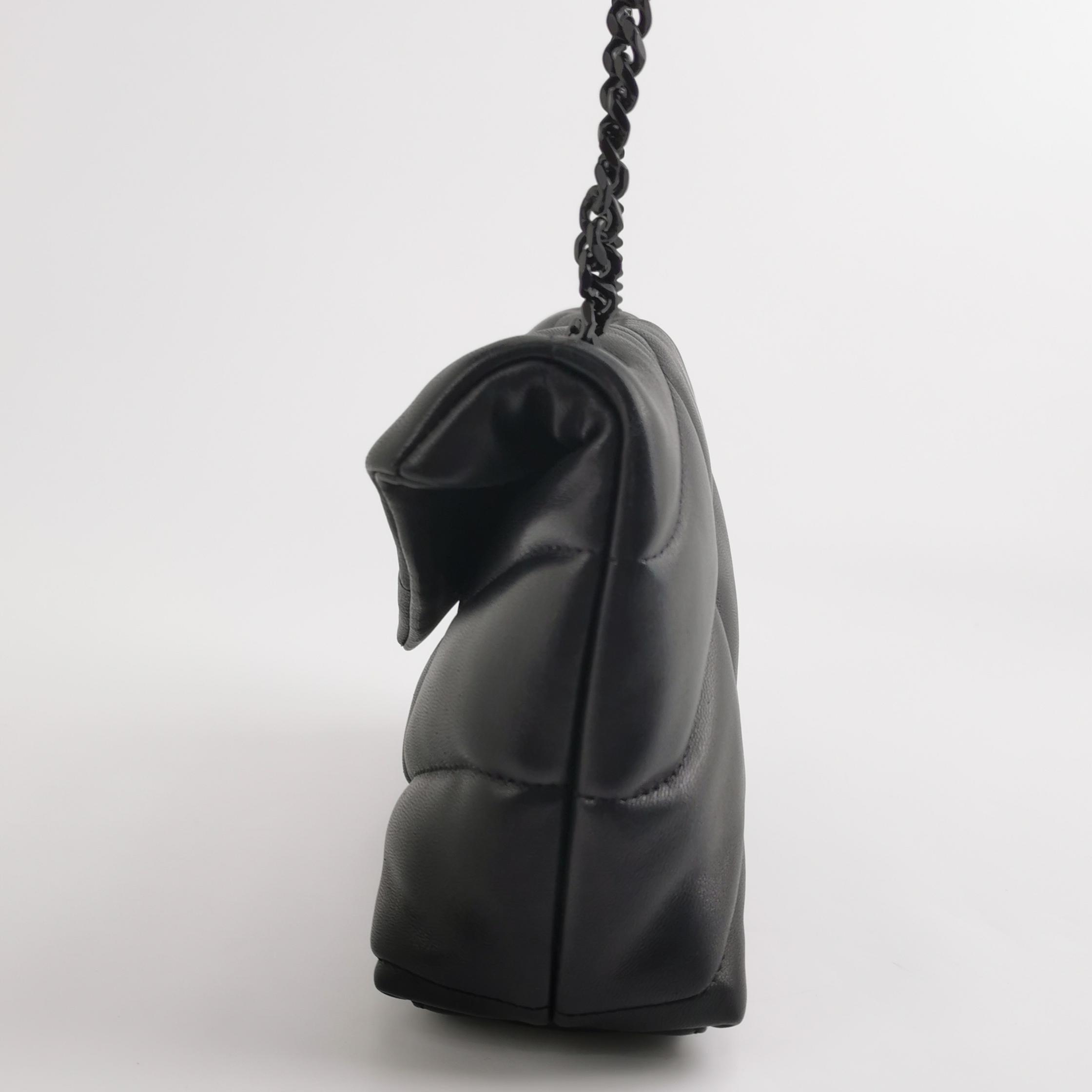 Saint Laurent(YSL) Loulou Puffer Shoulder Bag Quilted Leather Mini — photo 3 of 13