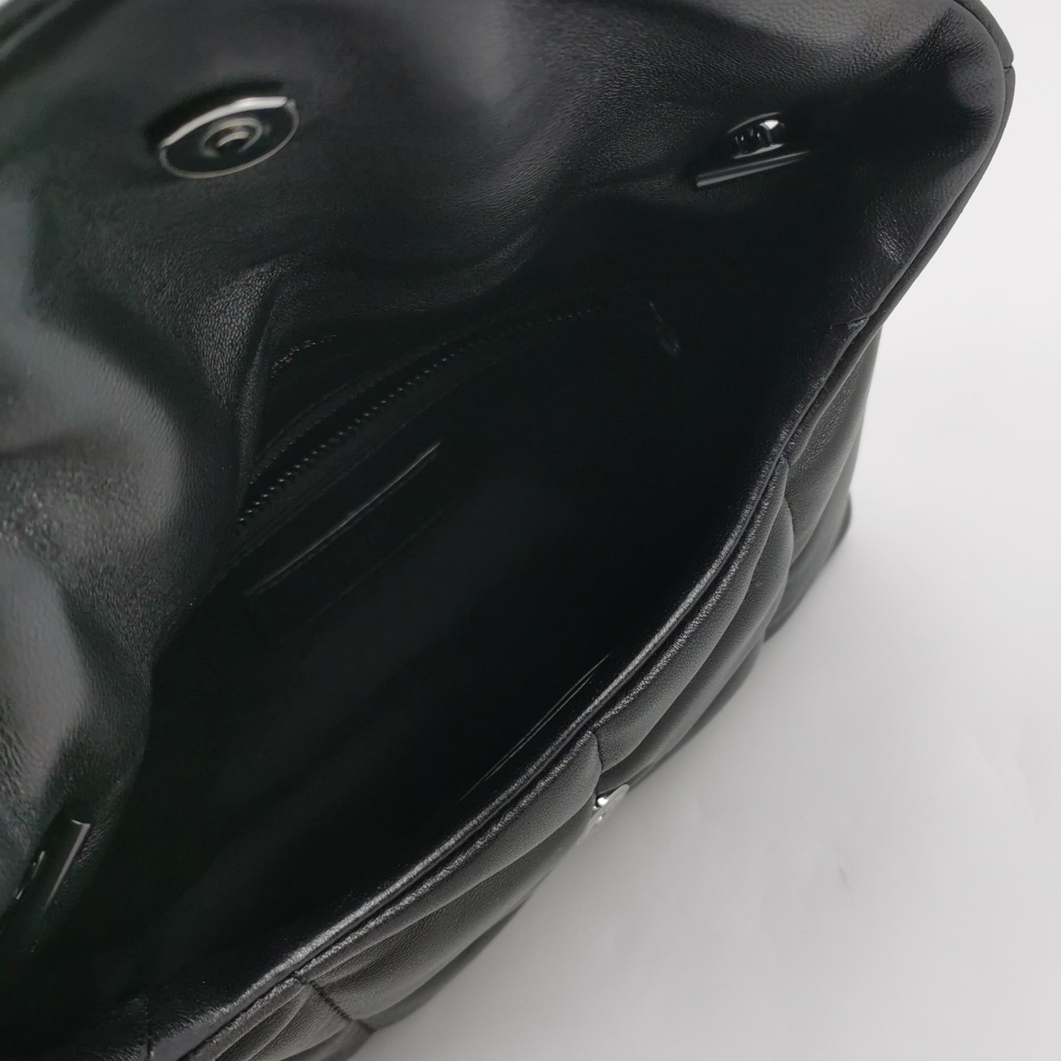Saint Laurent(YSL) Loulou Puffer Shoulder Bag Quilted Leather Mini — photo 7 of 13