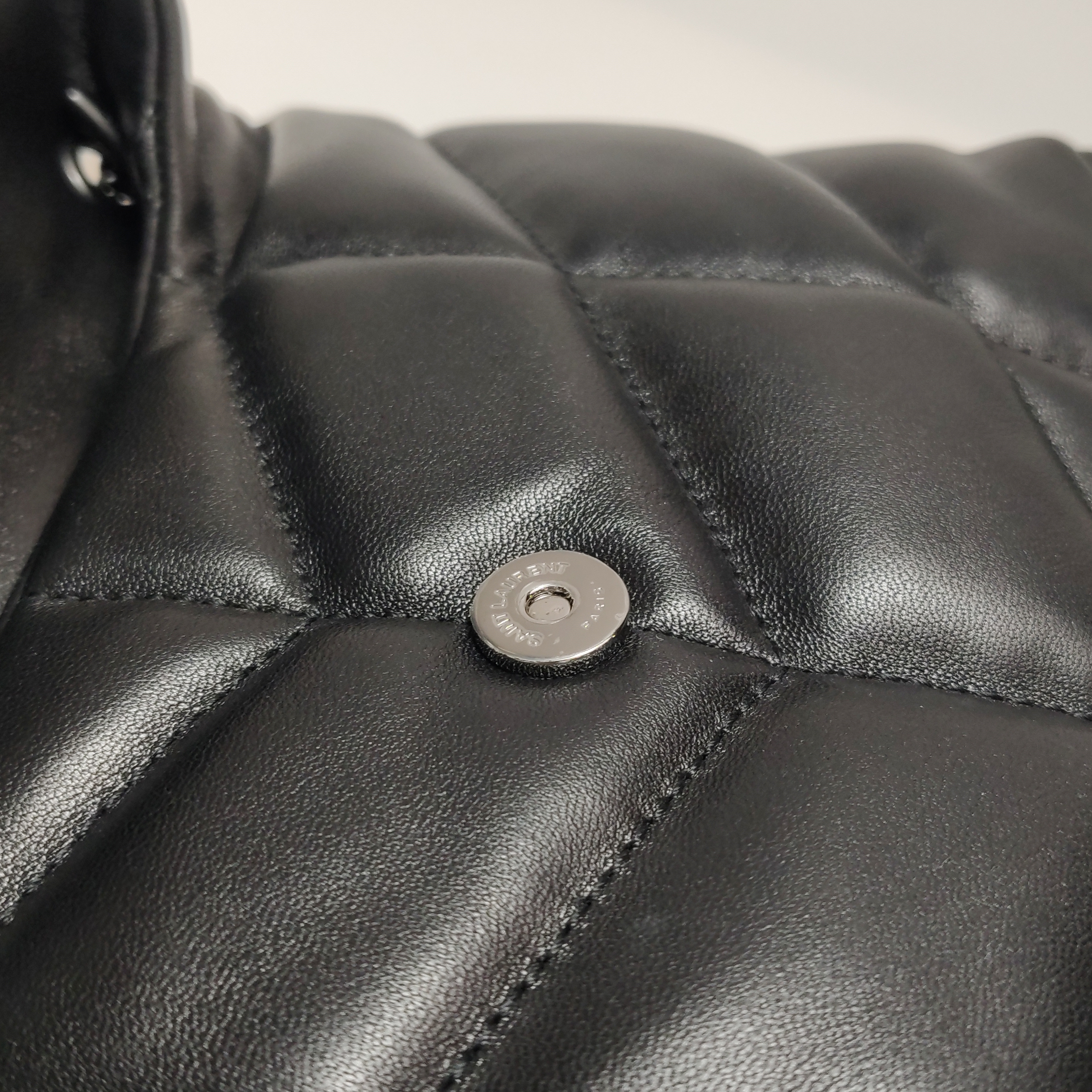 Saint Laurent(YSL) Loulou Puffer Shoulder Bag Quilted Leather Mini — photo 10 of 13