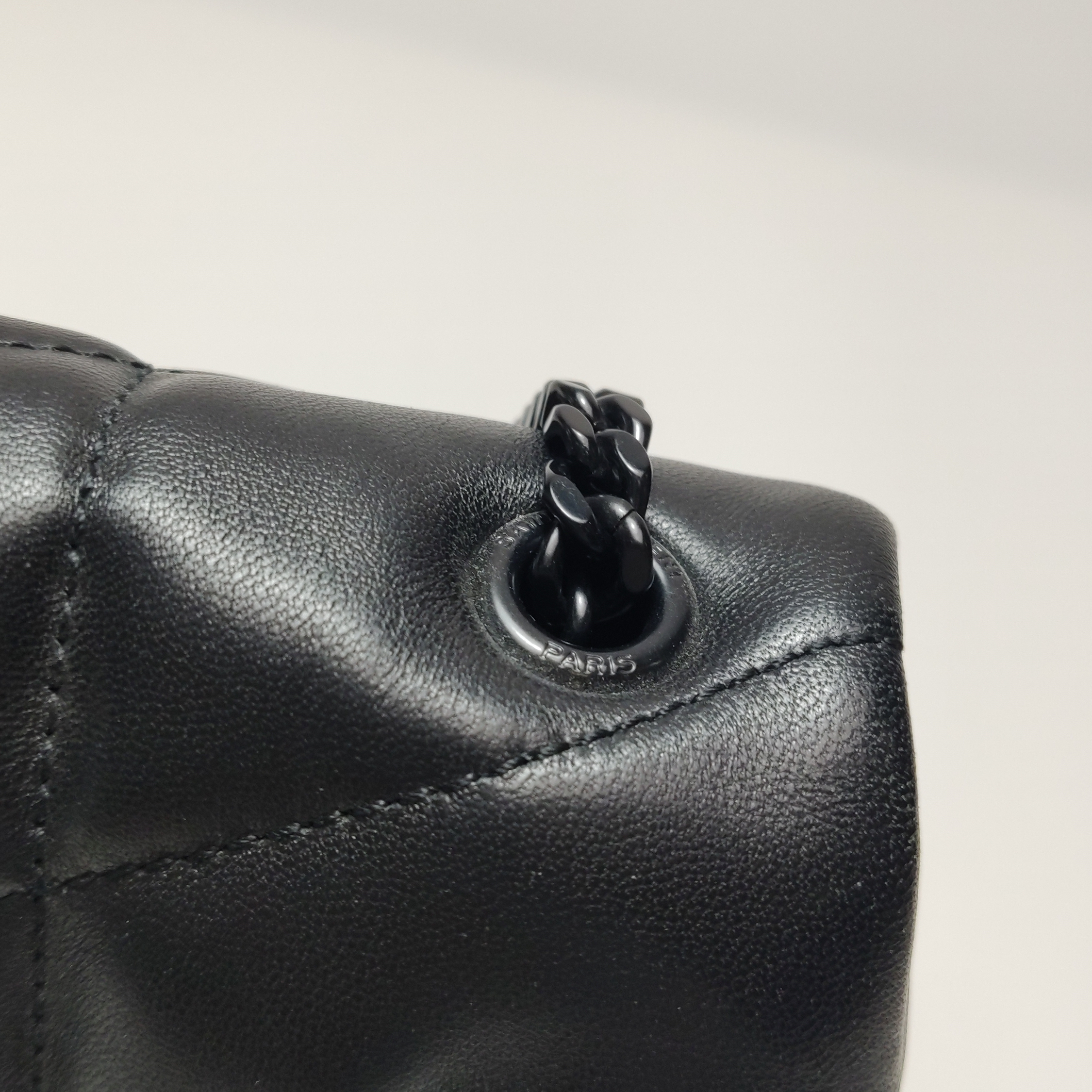 Saint Laurent(YSL) Loulou Puffer Shoulder Bag Quilted Leather Mini — photo 9 of 13