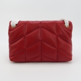 Saint Laurent(YSL) Loulou Puffer Shoulder Bag Quilted Leather Small — thumbnail 5