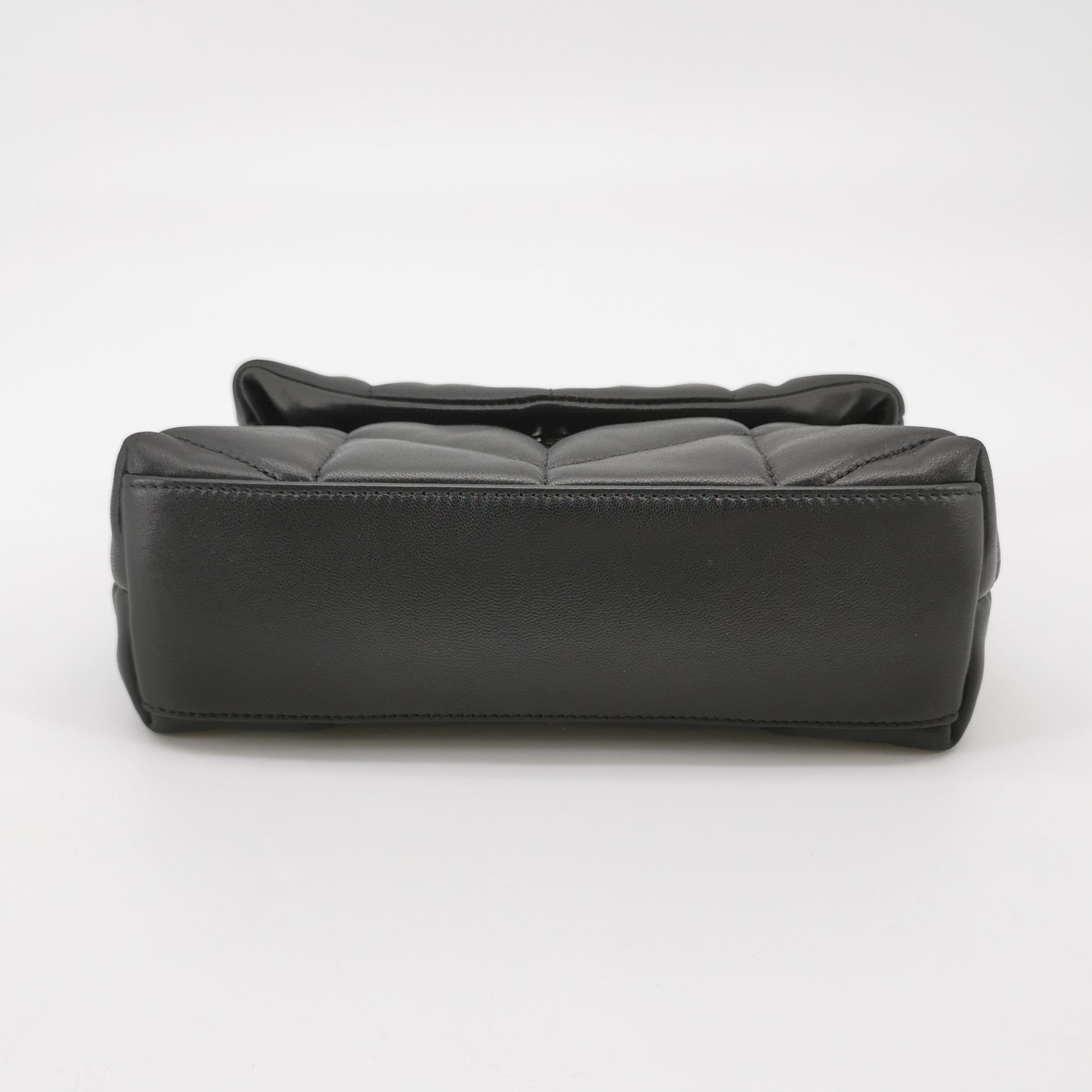 Saint Laurent(YSL) Loulou Puffer Shoulder Bag Quilted Leather Mini — photo 6 of 16
